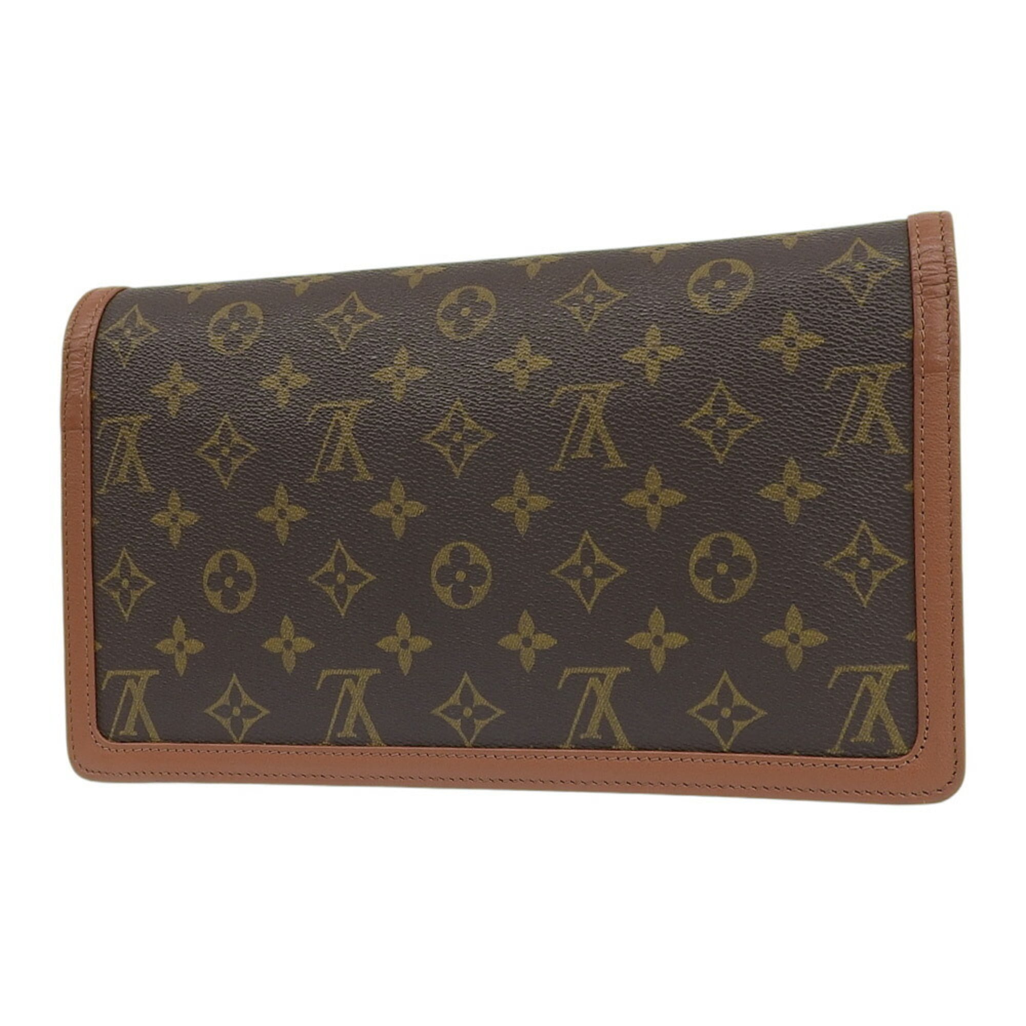 Louis Vuitton Monogram Monogram Clutch Bag Pochette (Pre-Owned)