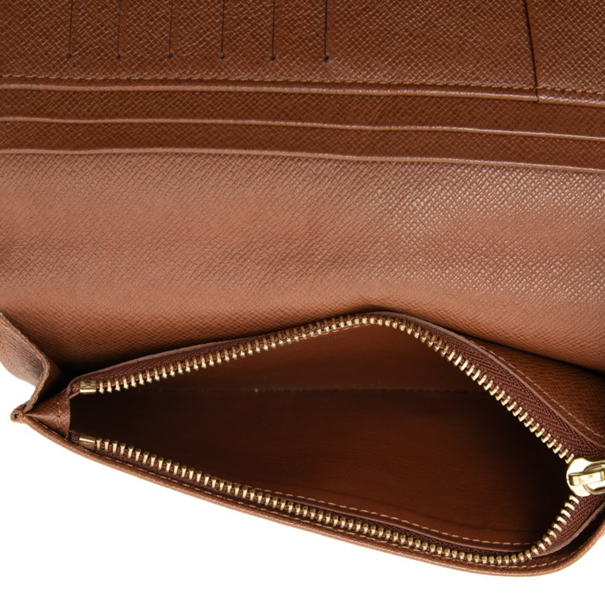 Louis Vuitton Brown Monogram Monogram Long Wallet (Bi-Fold) (Pre-Owned)