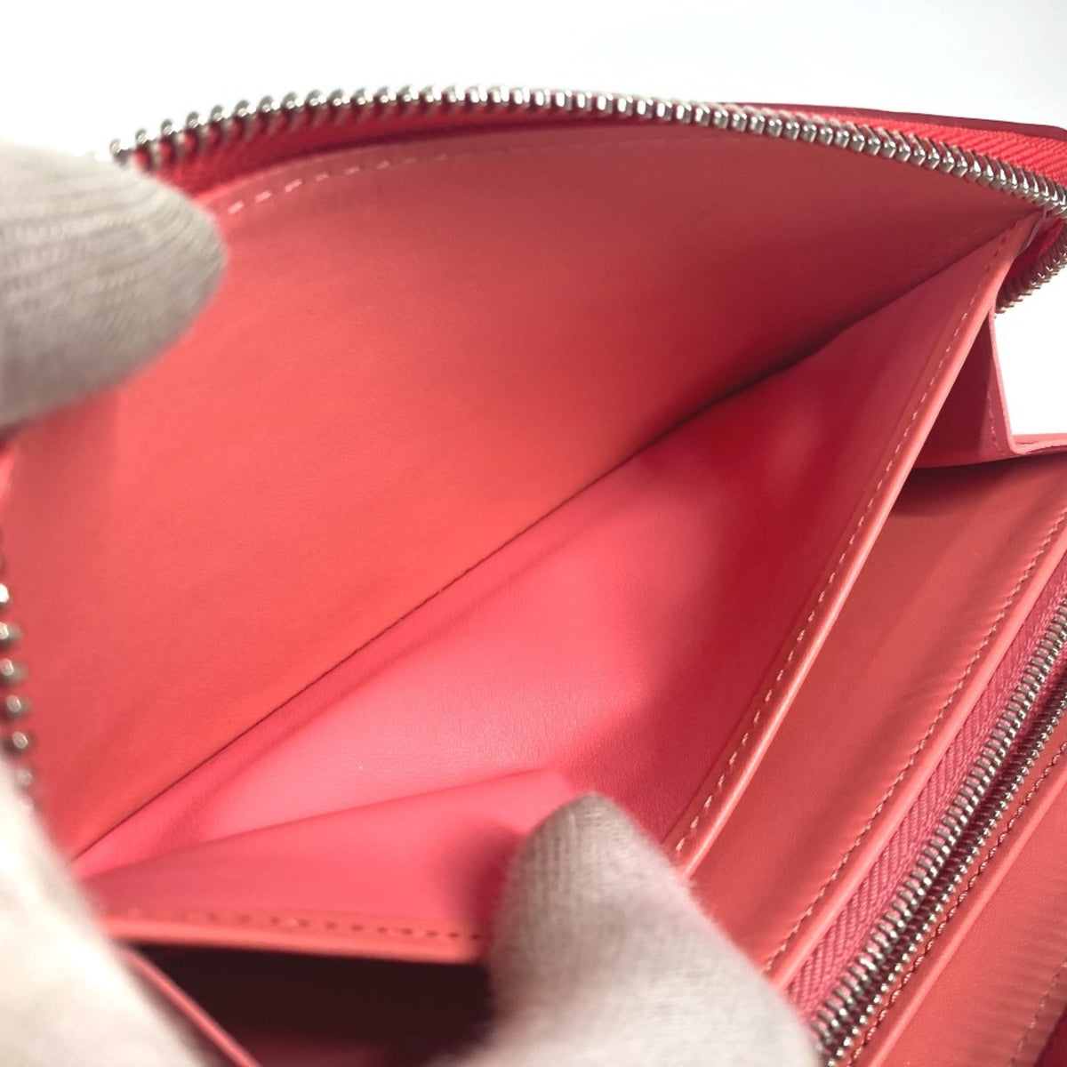 Louis Vuitton Pink Poppy Petal Monogram Vernis Rayures Long Wallet (Bi-Fold) (Pre-Owned)