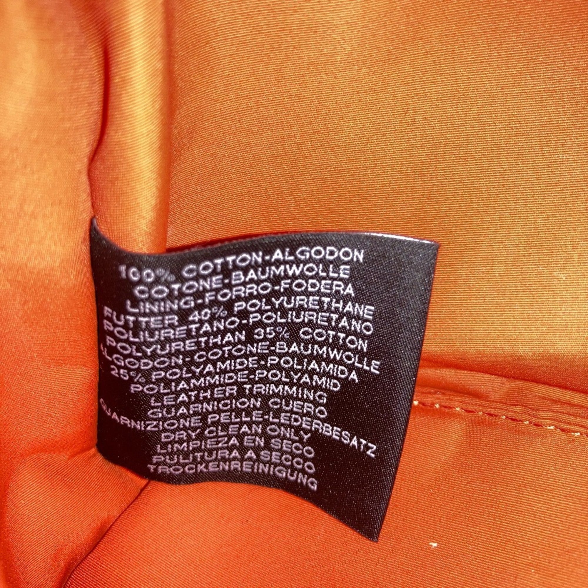Hermes Bolide Orange Pouch (Pre-Owned)