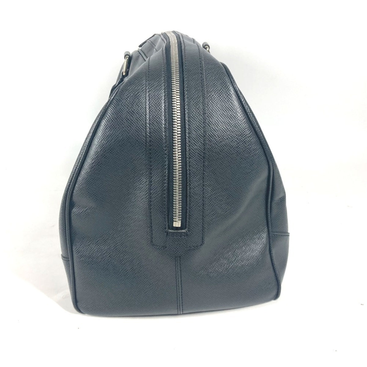 Louis Vuitton Ardoise Black Taiga Leather Boston Bag Handbag (Pre-Owned)