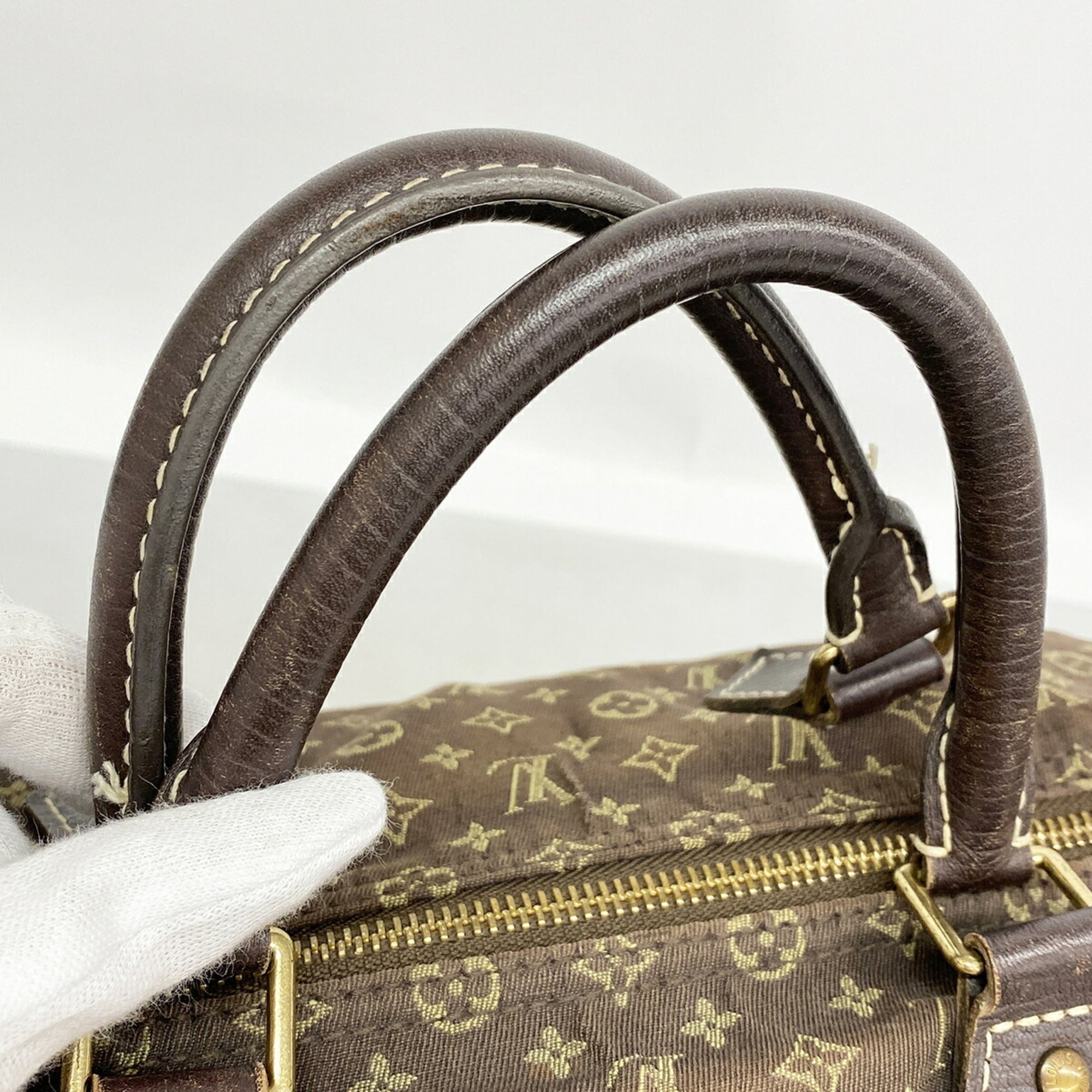 Louis Vuitton Ebene Handbag (Pre-Owned)