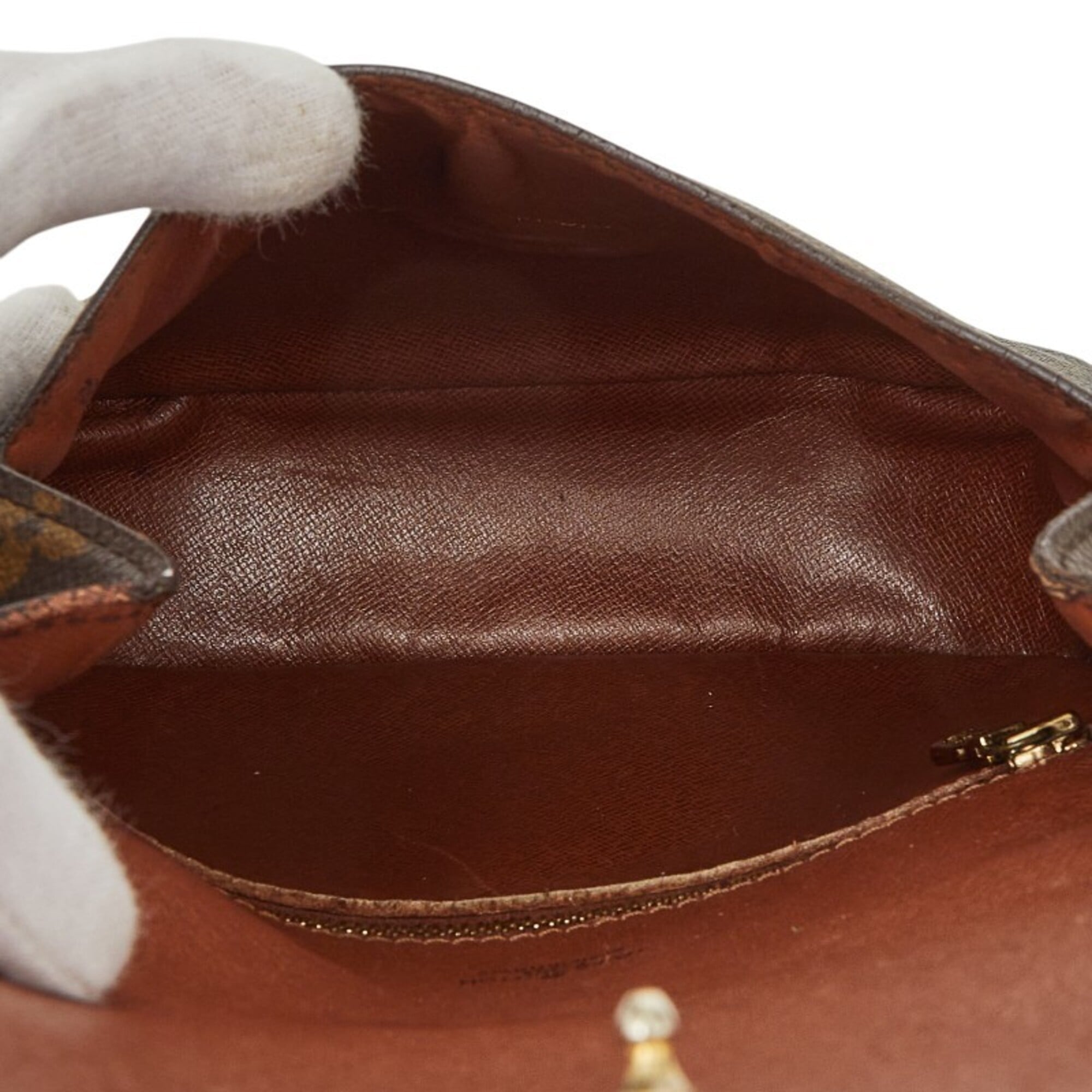 Louis Vuitton Monogram Brown Pvc Leather Shoulder Bag (Pre-Owned)