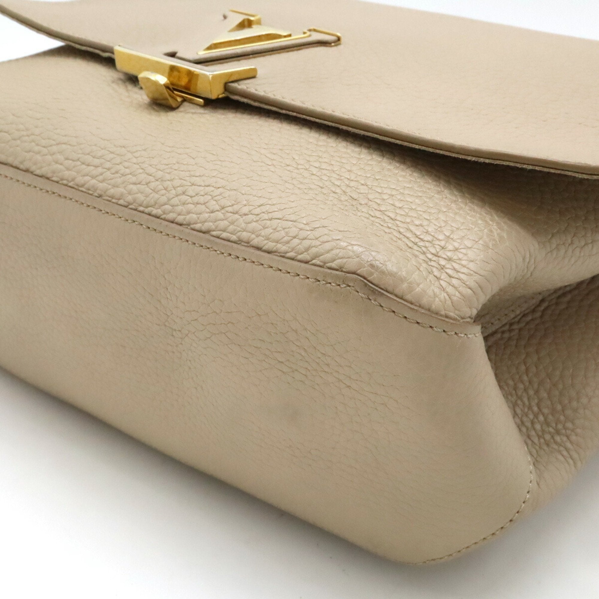 Louis Vuitton Galle Leather Handbag Shoulder Bag (Pre-Owned)