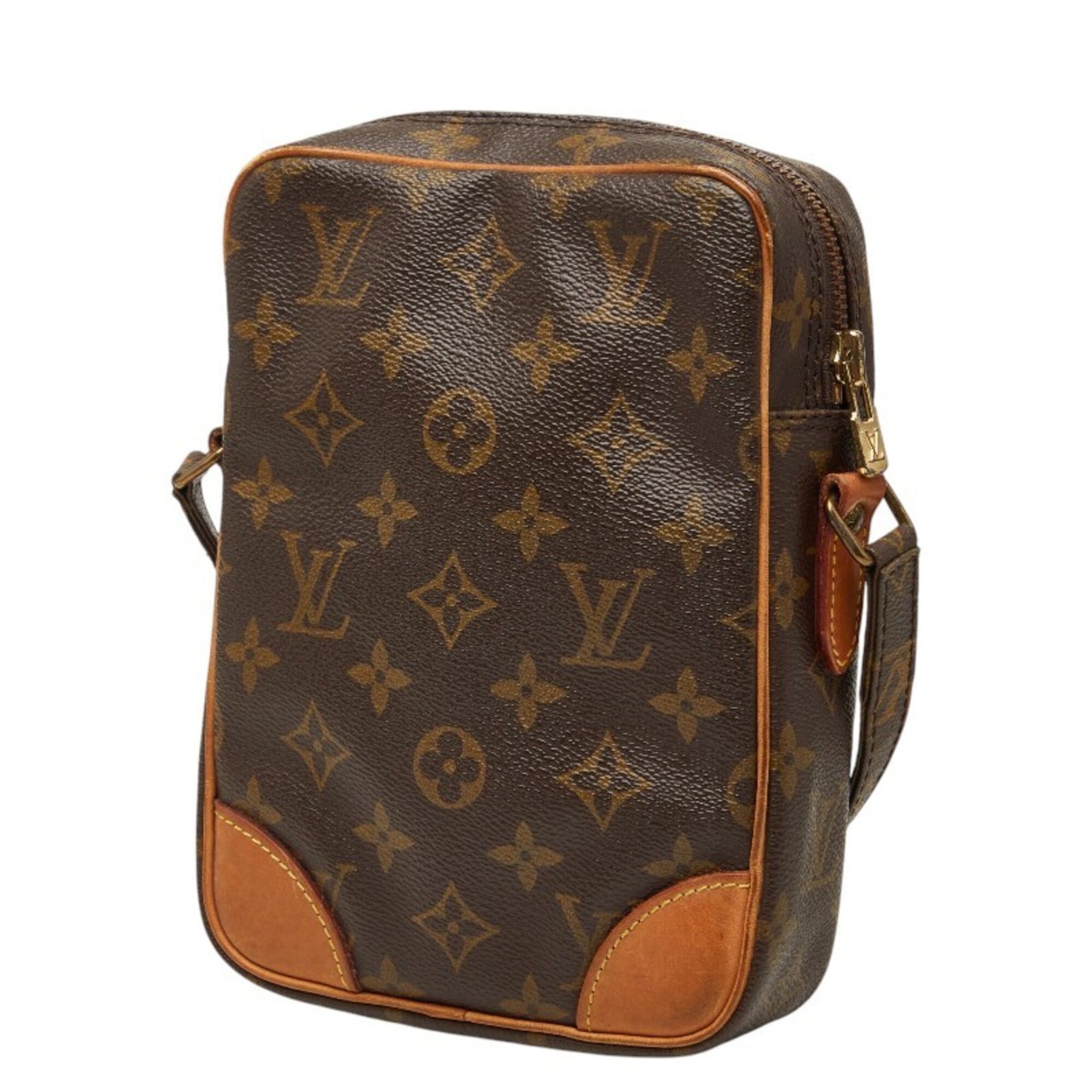 Louis Vuitton Monogram Brown Pvc Leather Shoulder Bag (Pre-Owned)