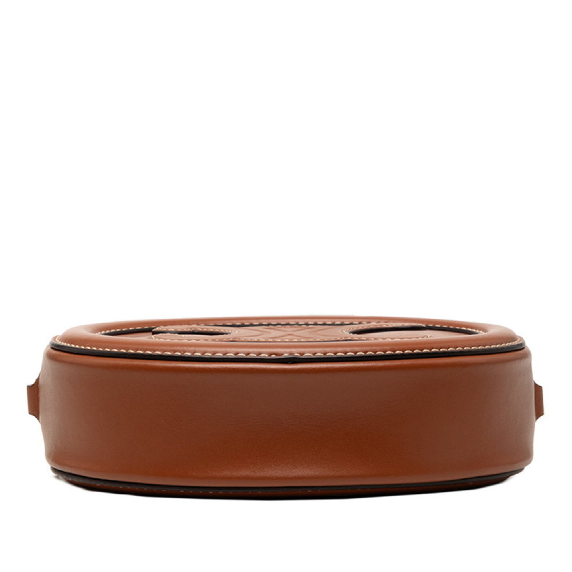 Celine Brown Leather Shoulder Bag (Pre-Owned)