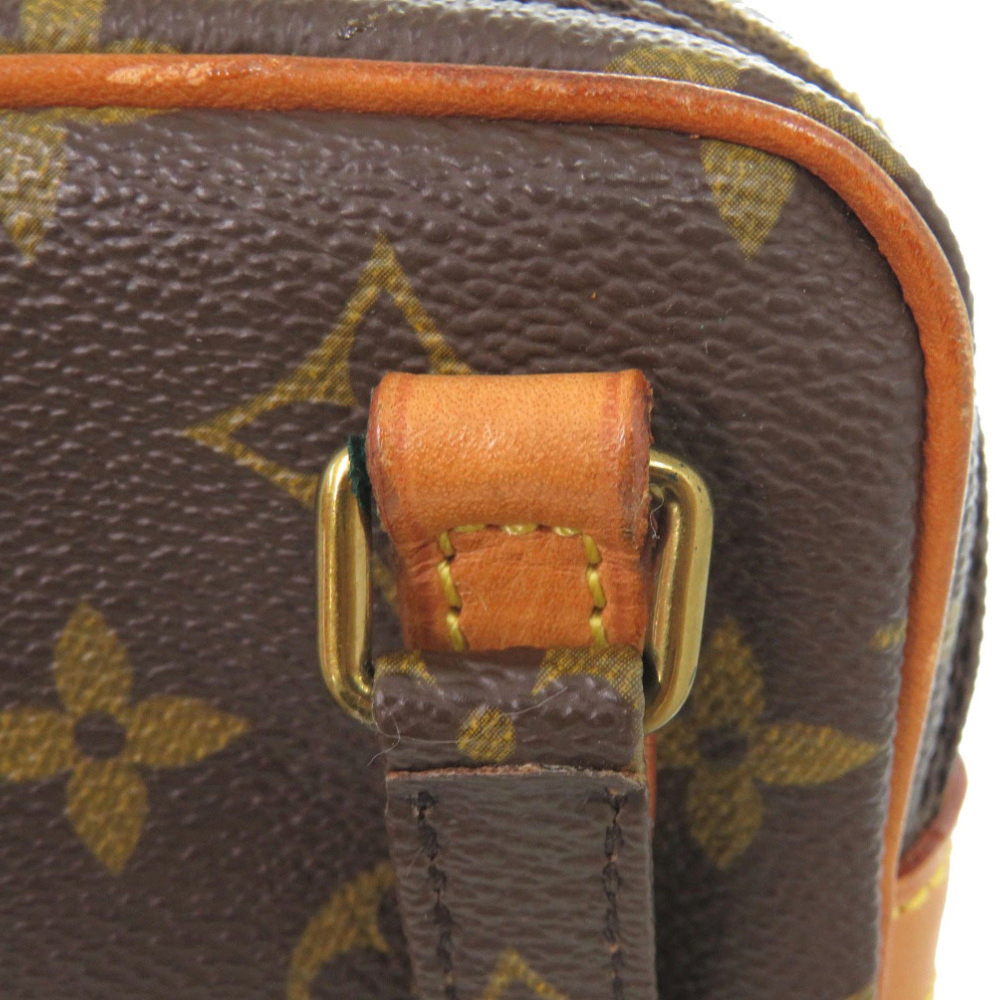 Louis Vuitton Brown Monogram Canvas Shoulder Bag (Pre-Owned)