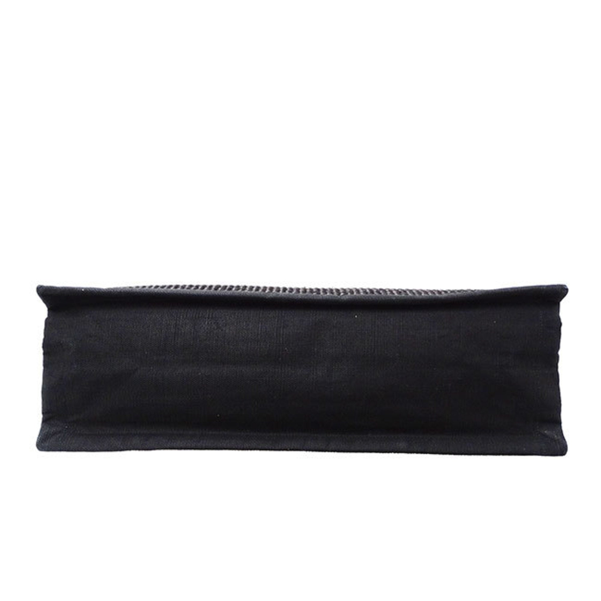 Saint Laurent Black Straw Tote Bag (Pre-Owned)