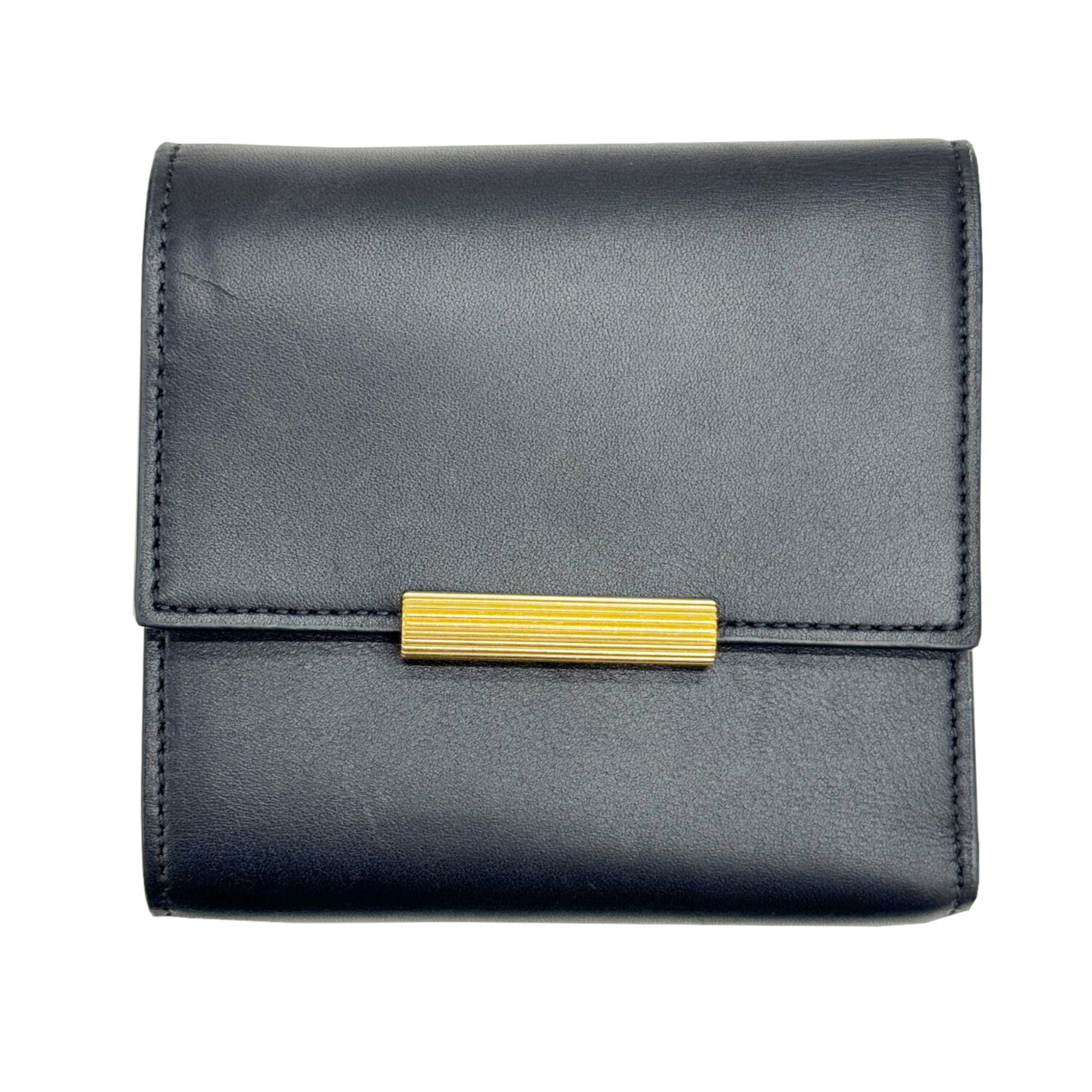 Bottega Veneta Black Wallet (Tri-Fold) (Pre-Owned)