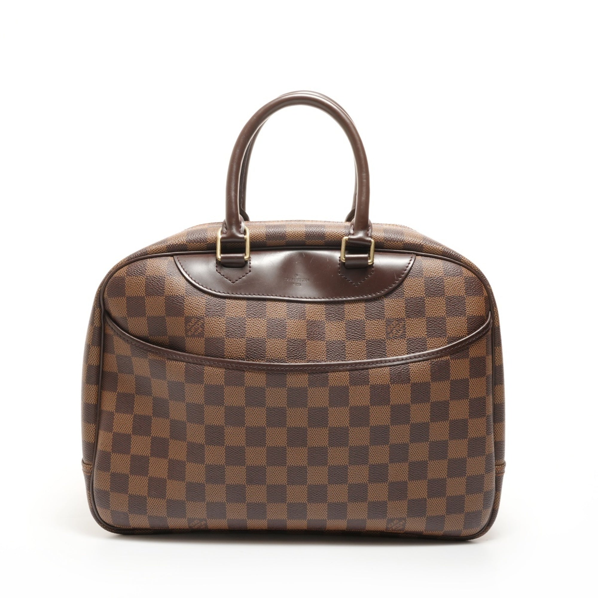 Louis Vuitton Damier Brown Boston Bag Handbag (Pre-Owned)