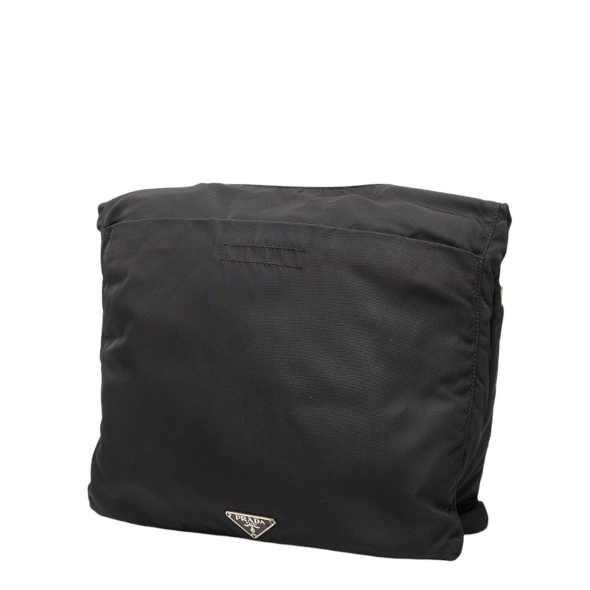Prada Black Nylon Shoulder Bag (Pre-Owned)