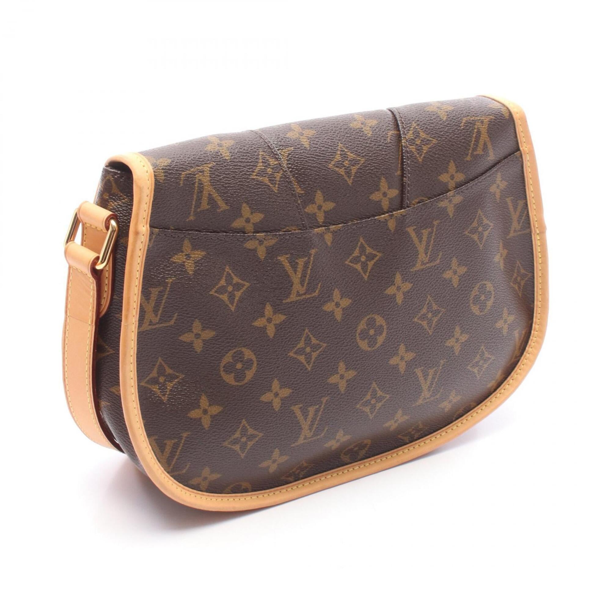Louis Vuitton Brown Monogram Monogram Leather Shoulder Bag (Pre-Owned)