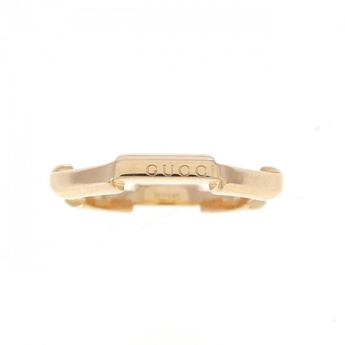Gucci Pink Gold (18K) Band Ring (Pre-Owned)