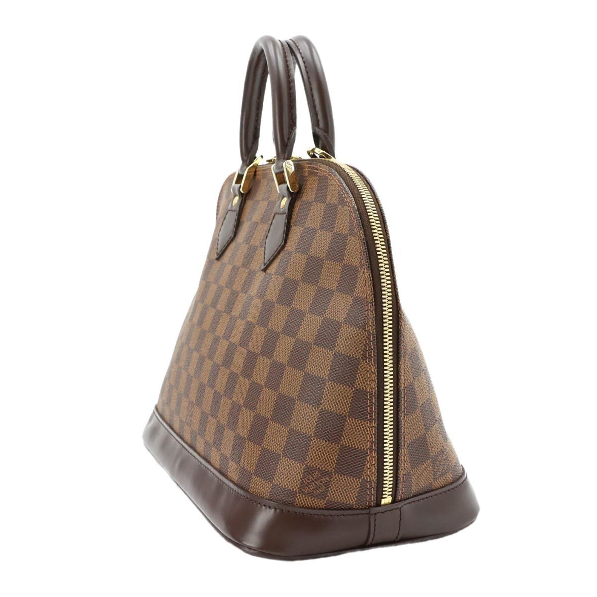 Louis Vuitton Ebene Damier Canvas Handbag (Pre-Owned)
