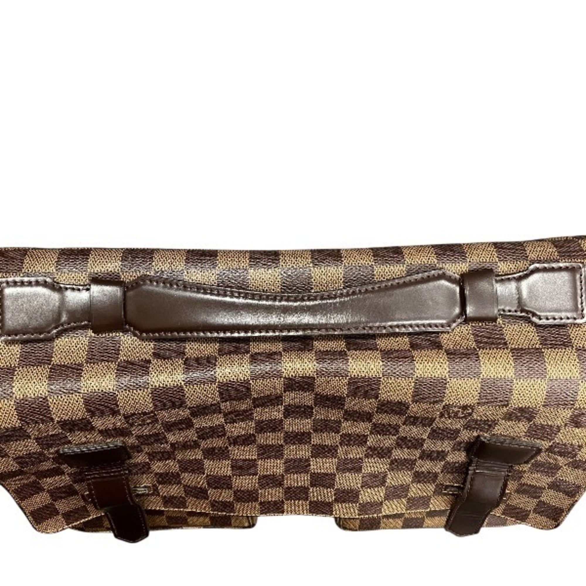 Louis Vuitton Brown Handbag Shoulder Bag (Pre-Owned)