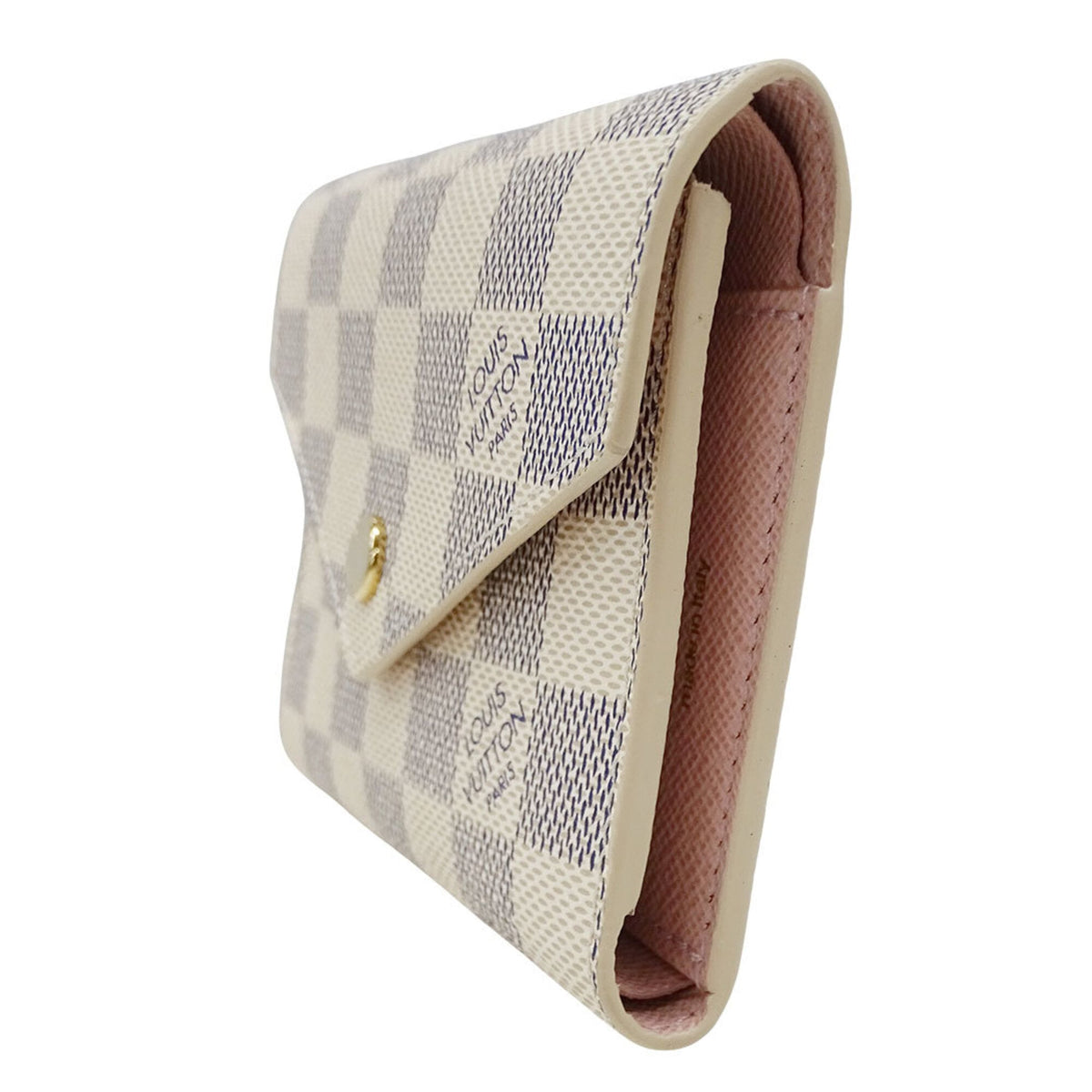 Louis Vuitton Ivory Damier Azur Wallet (Tri-Fold) (Pre-Owned)