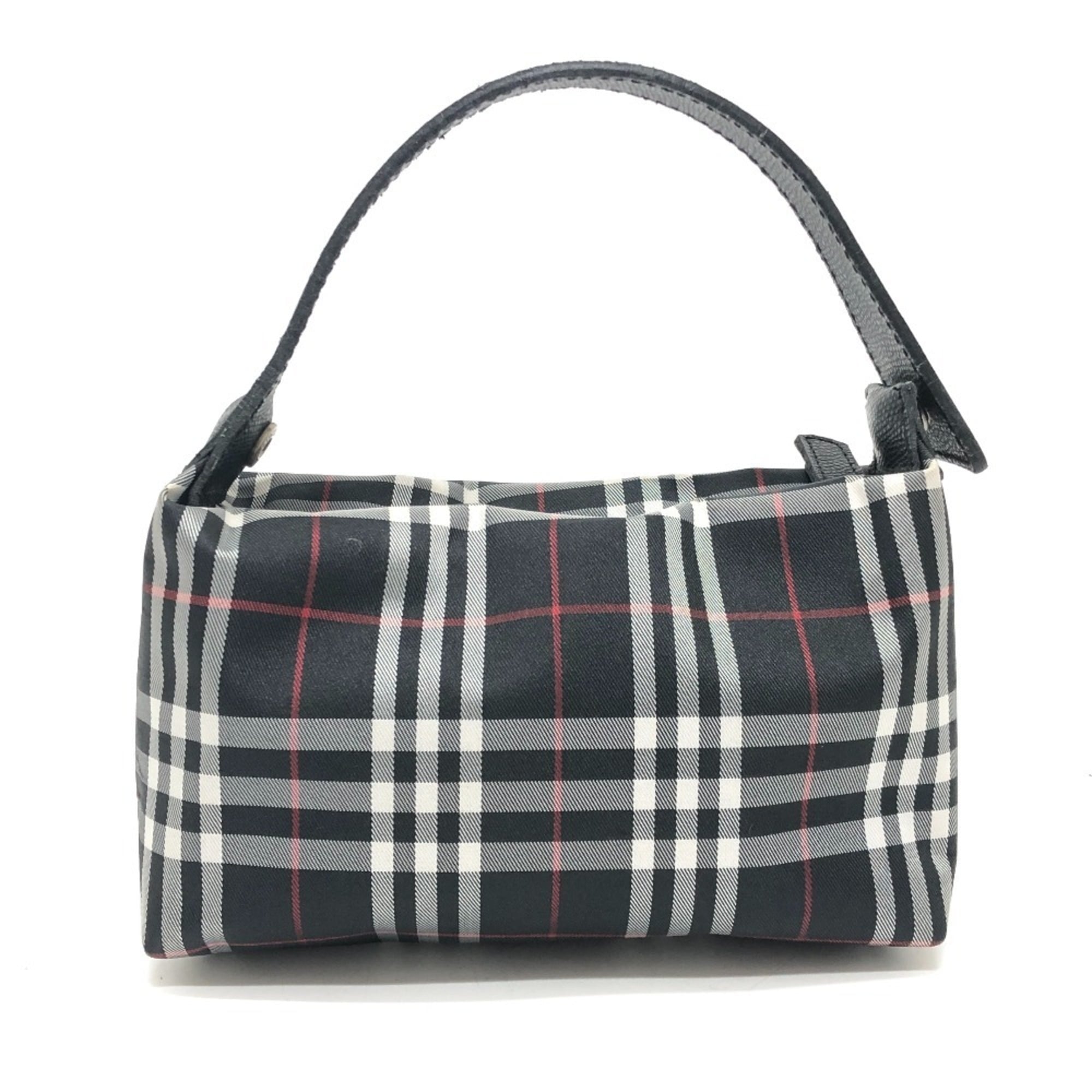 Burberry Black Canvas Handbag (Pre-Owned)