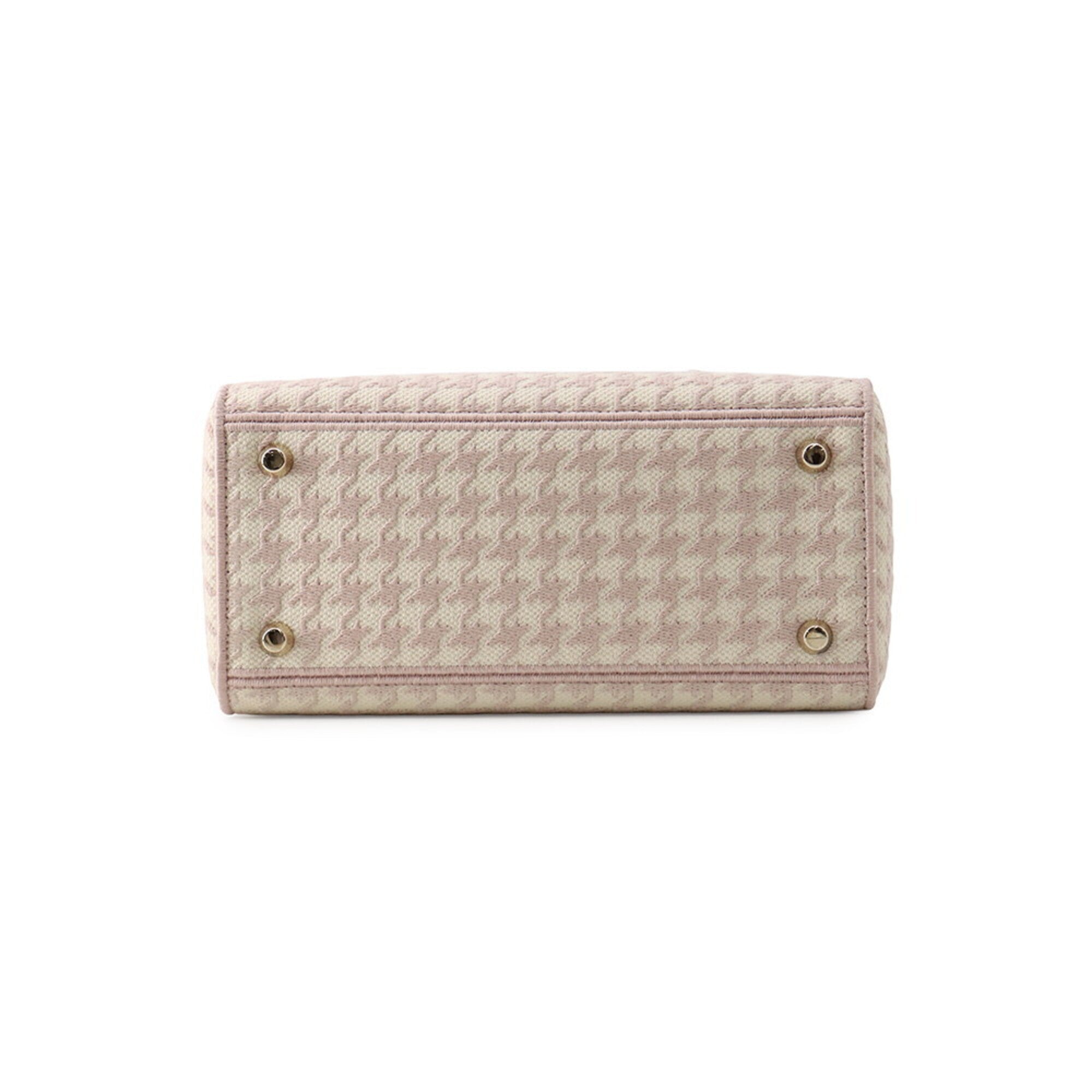 Christian Dior Gold Canvas Handbag (Pre-Owned)
