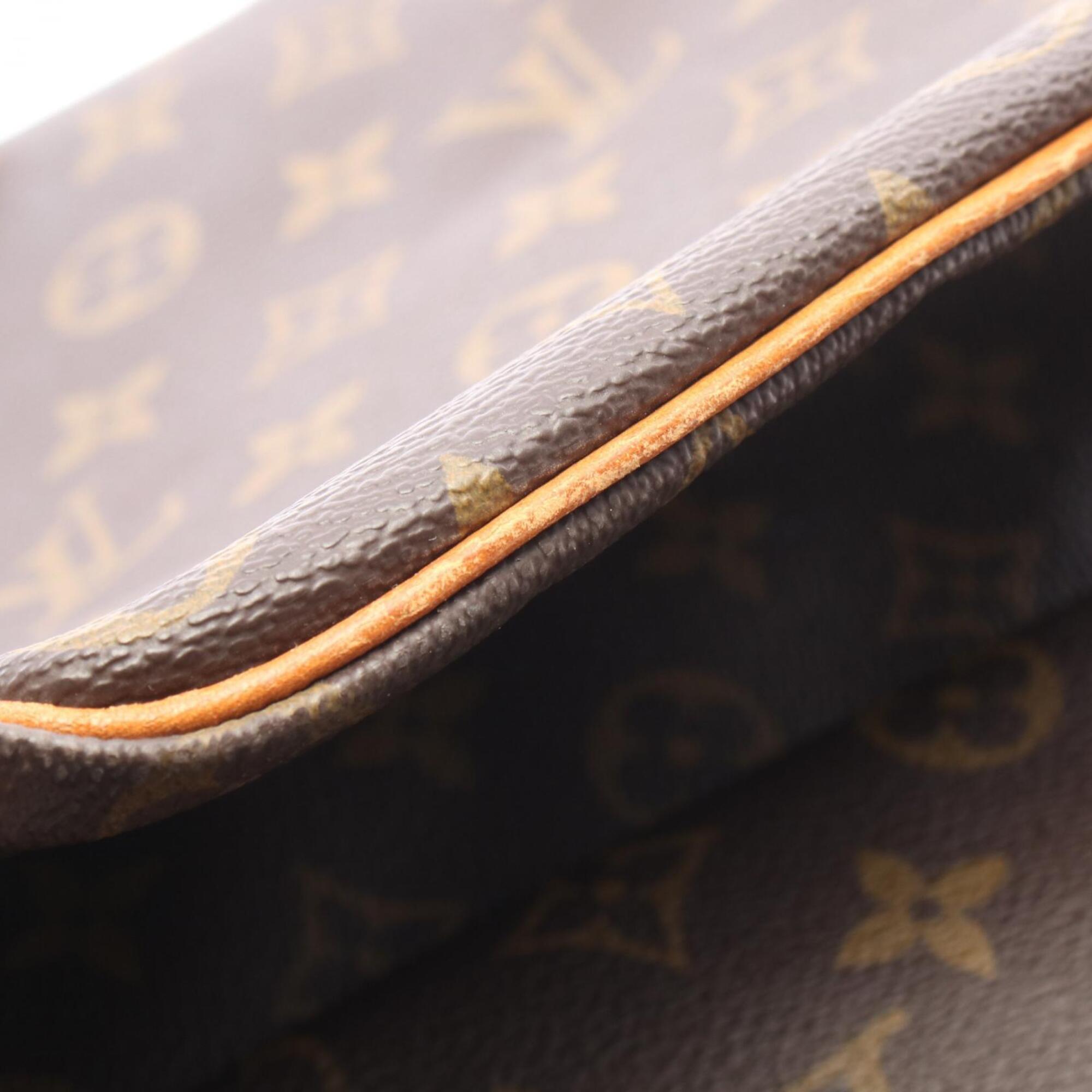 Louis Vuitton Brown Monogram Monogram Leather Handbag (Pre-Owned)