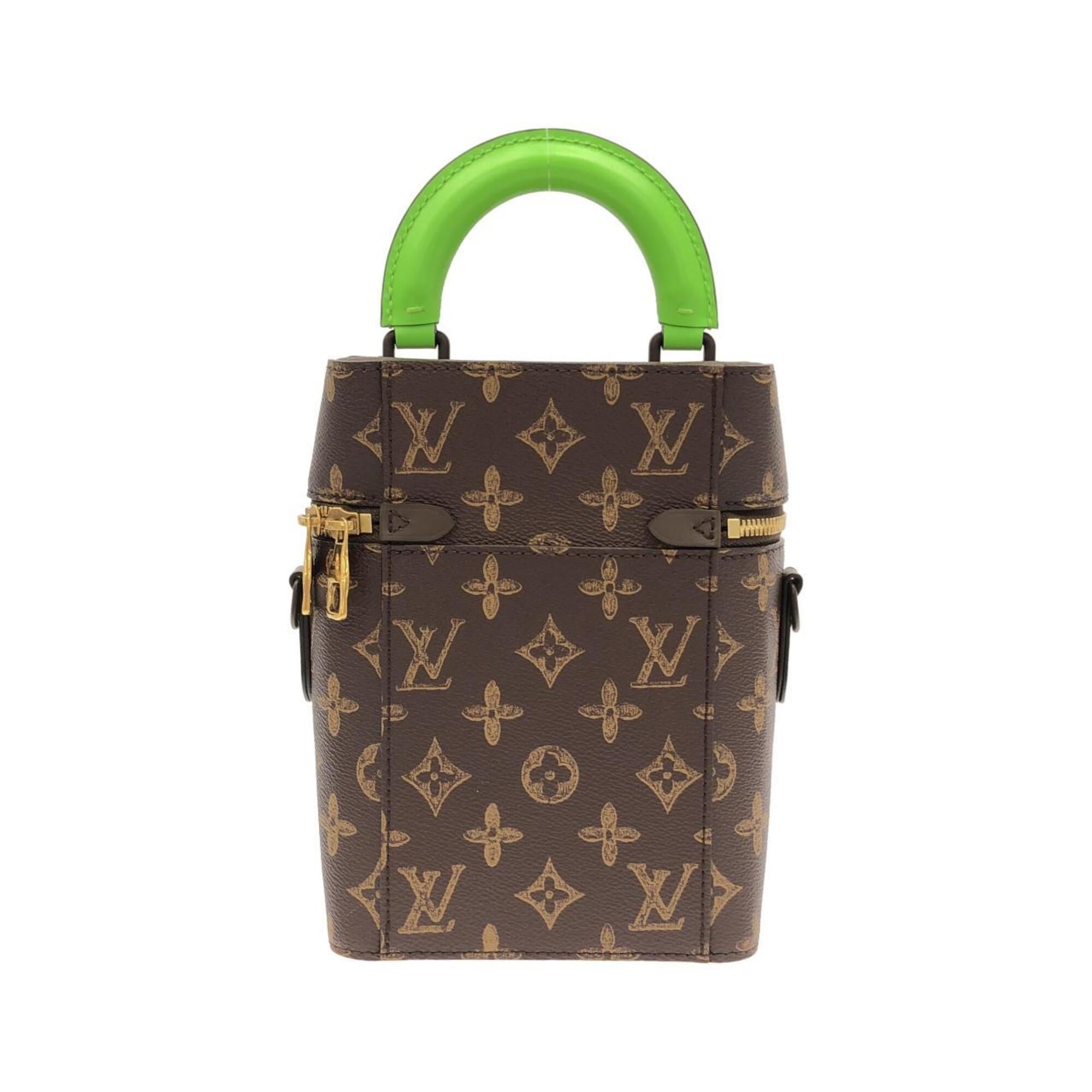 Louis Vuitton Monogram Marron Coated Canvas Handbag (Pre-Owned)