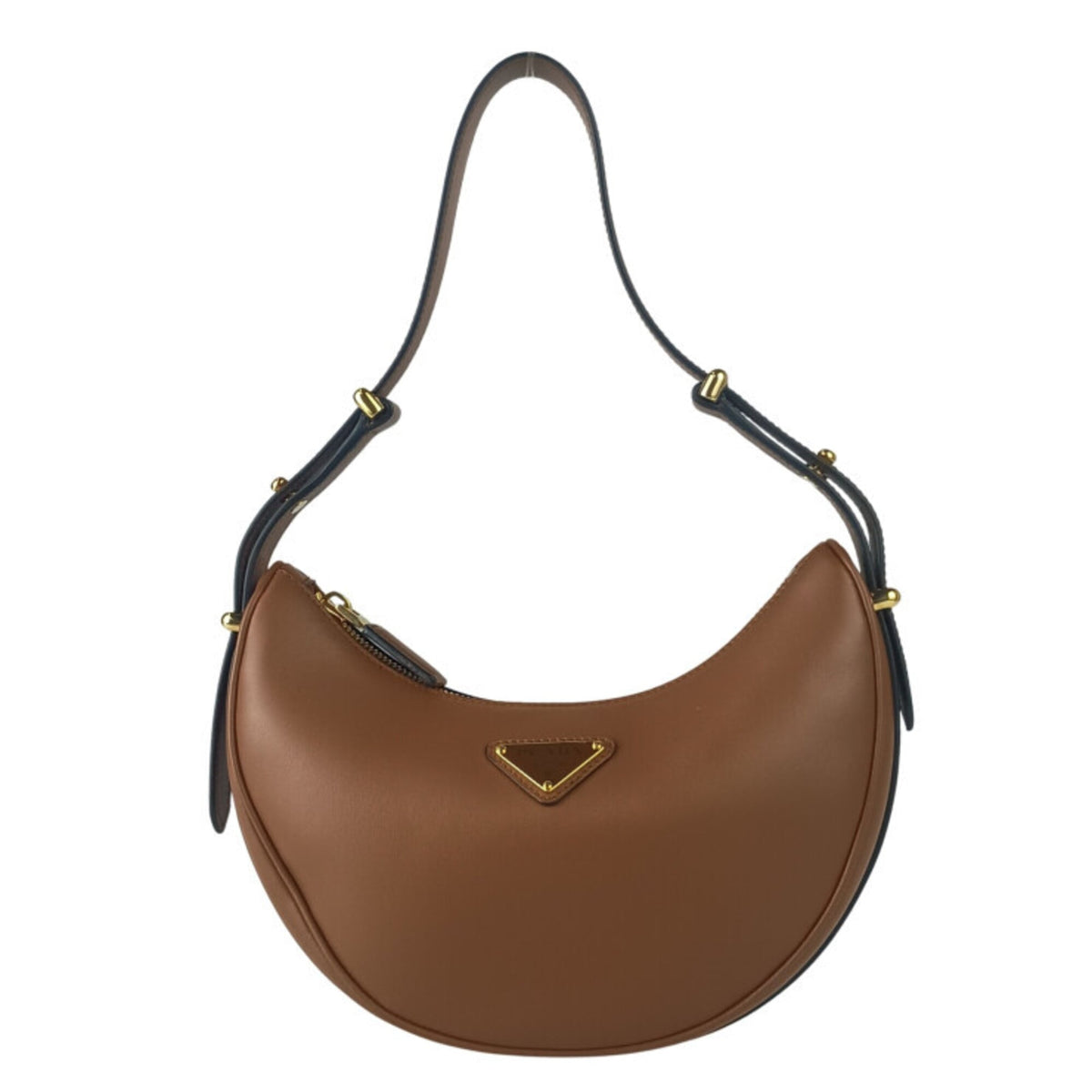 Prada Brown Leather Handbag (Pre-Owned)