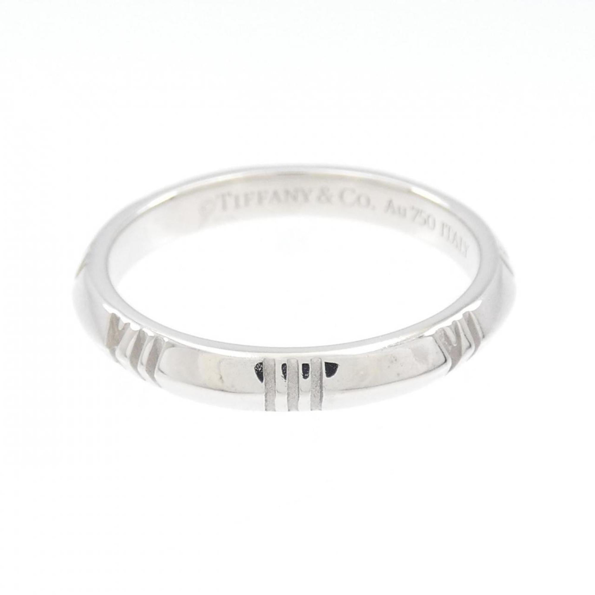 Tiffany White Gold White Gold (18K) Band Ring (Pre-Owned)