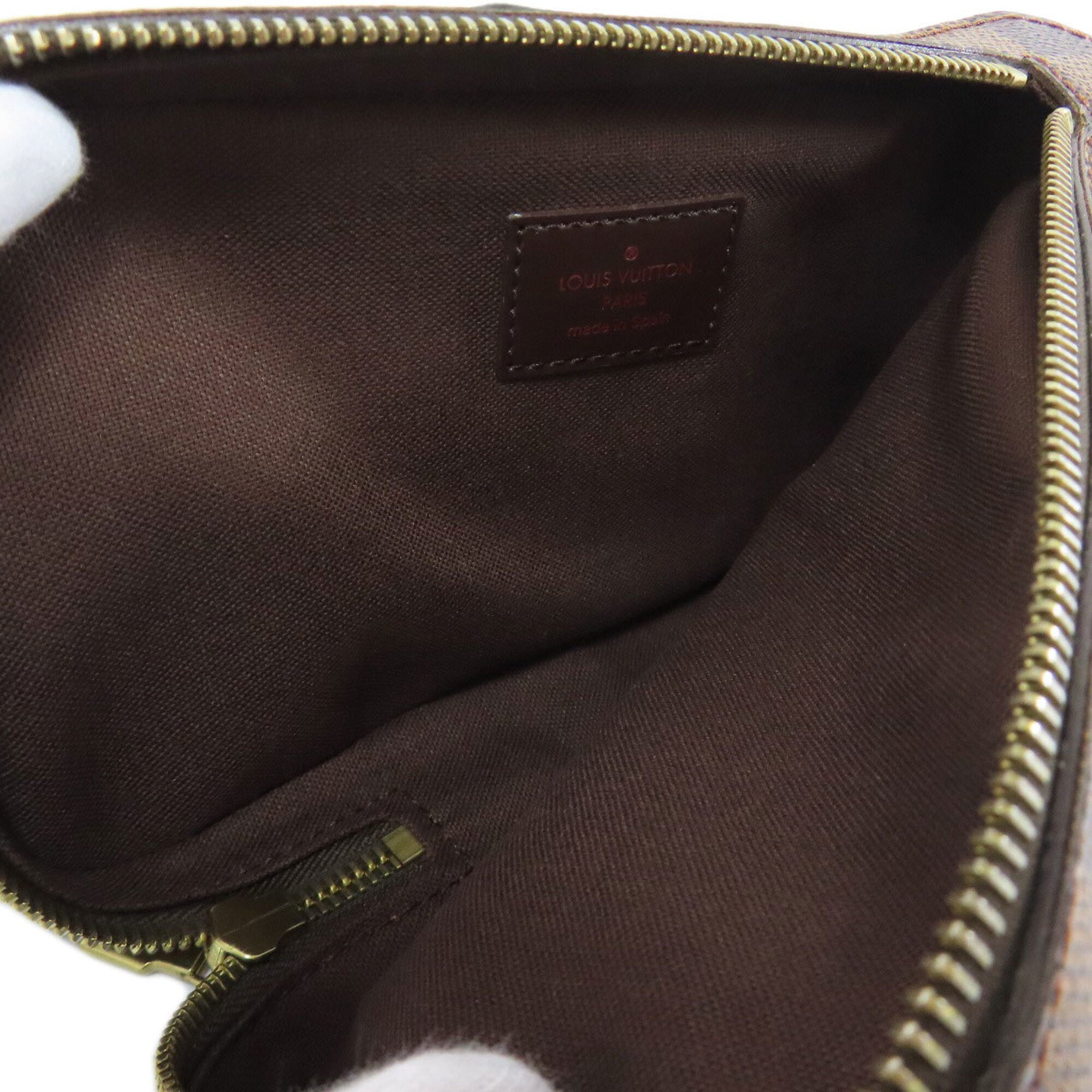 Louis Vuitton Damier Damier Canvas Ebene Damier Canvas Sling Bag (Pre-Owned)