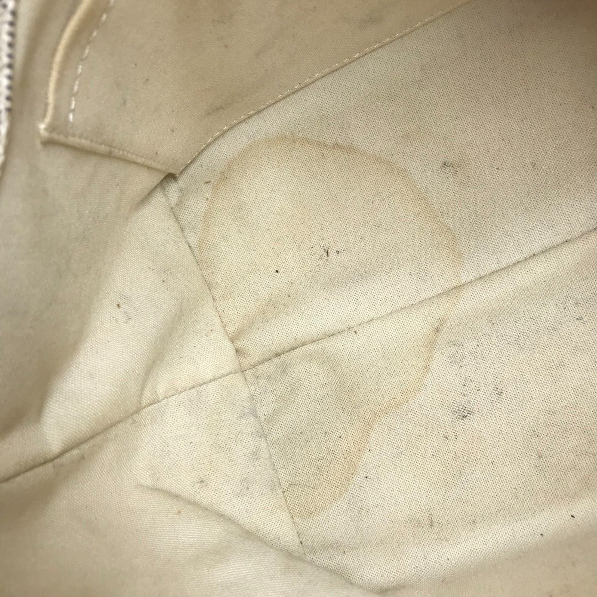 Louis Vuitton Damier Azur White Damier Azur Shoulder Bag Tote Bag (Pre-Owned)