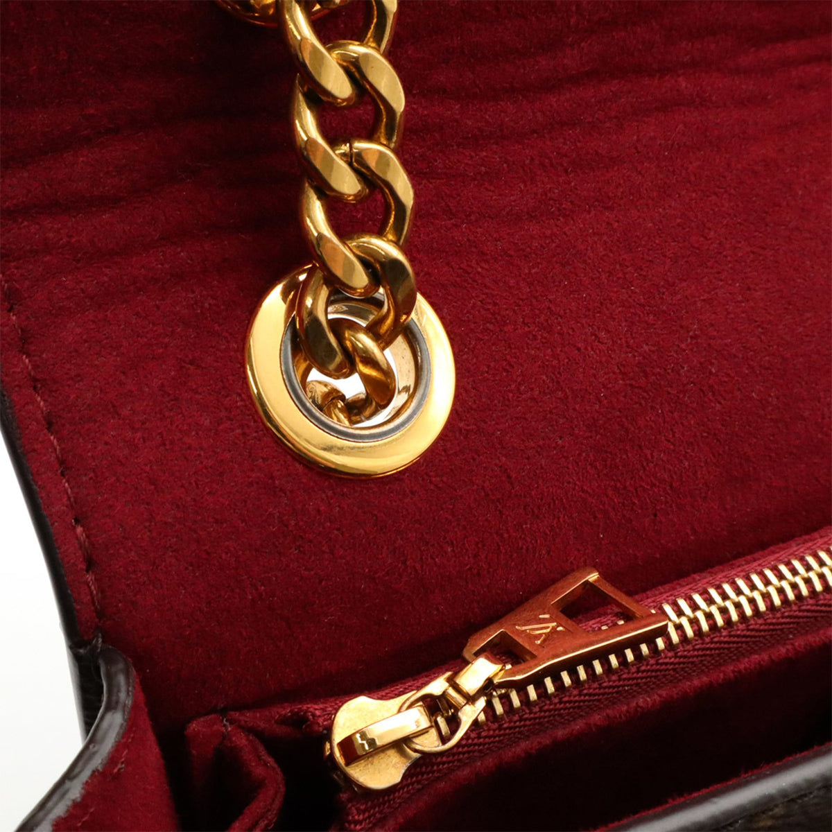 Louis Vuitton Brown Monogram Canvas Shoulder Bag (Pre-Owned)