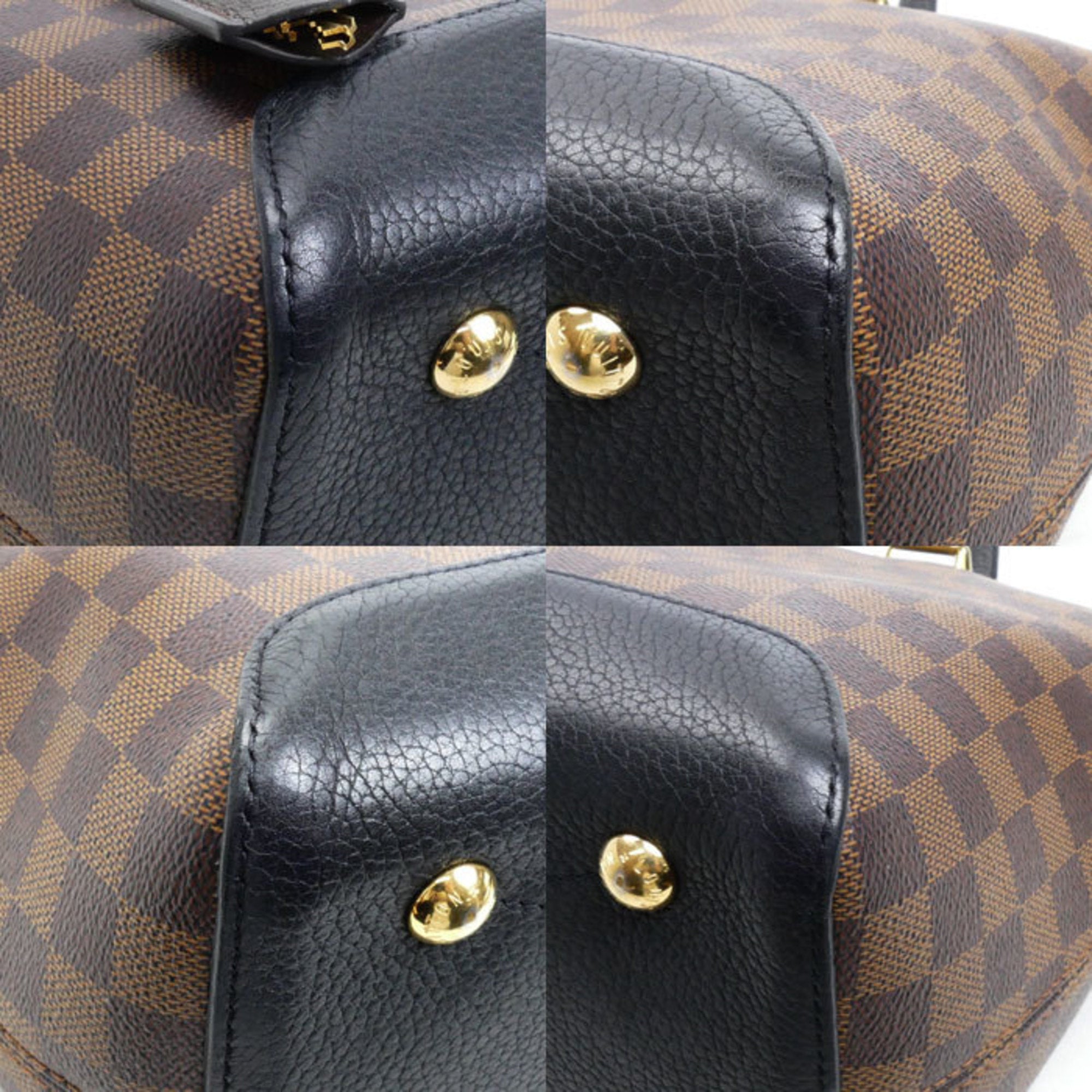 Louis Vuitton Brown Damier Canvas Shoulder Bag (Pre-Owned)