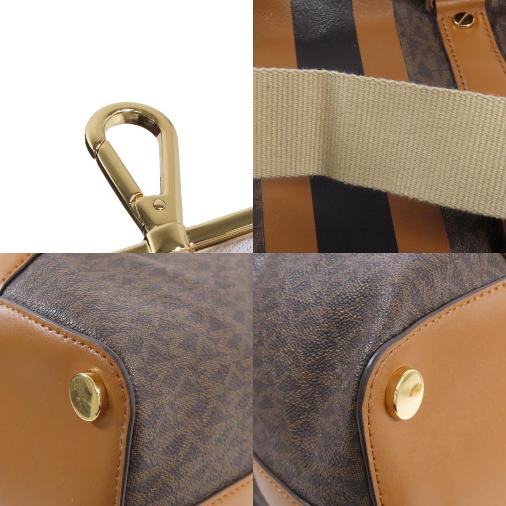Michael Kors Brown Pvc Handbag (Pre-Owned)