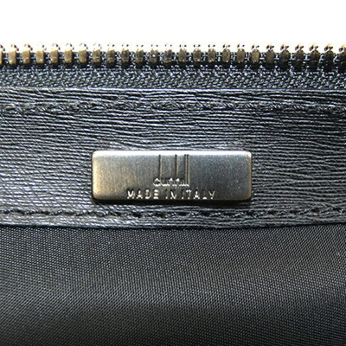 Dunhill Black Leather Pouch (Pre-Owned)