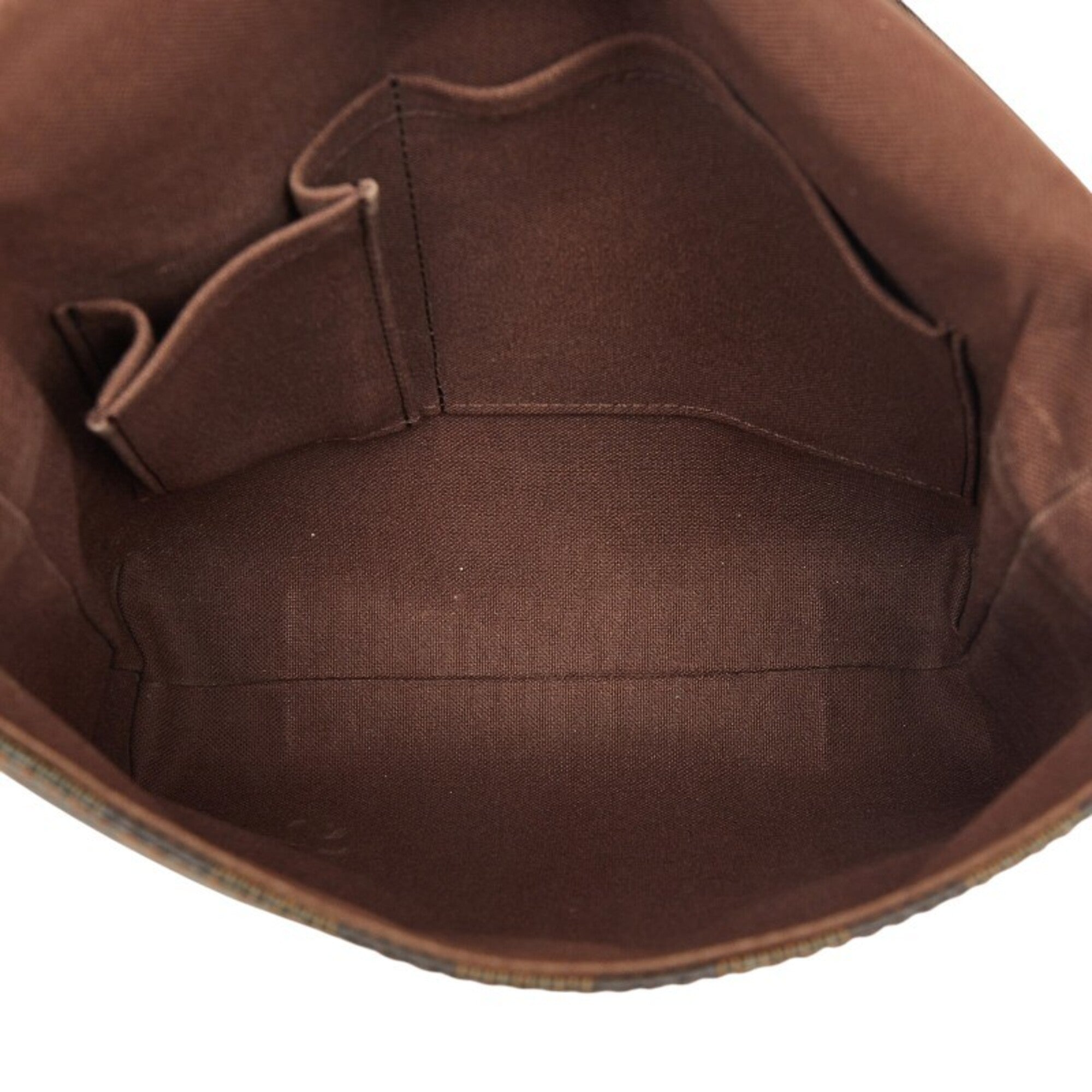 Louis Vuitton Brown Pvc Leather Shoulder Bag (Pre-Owned)