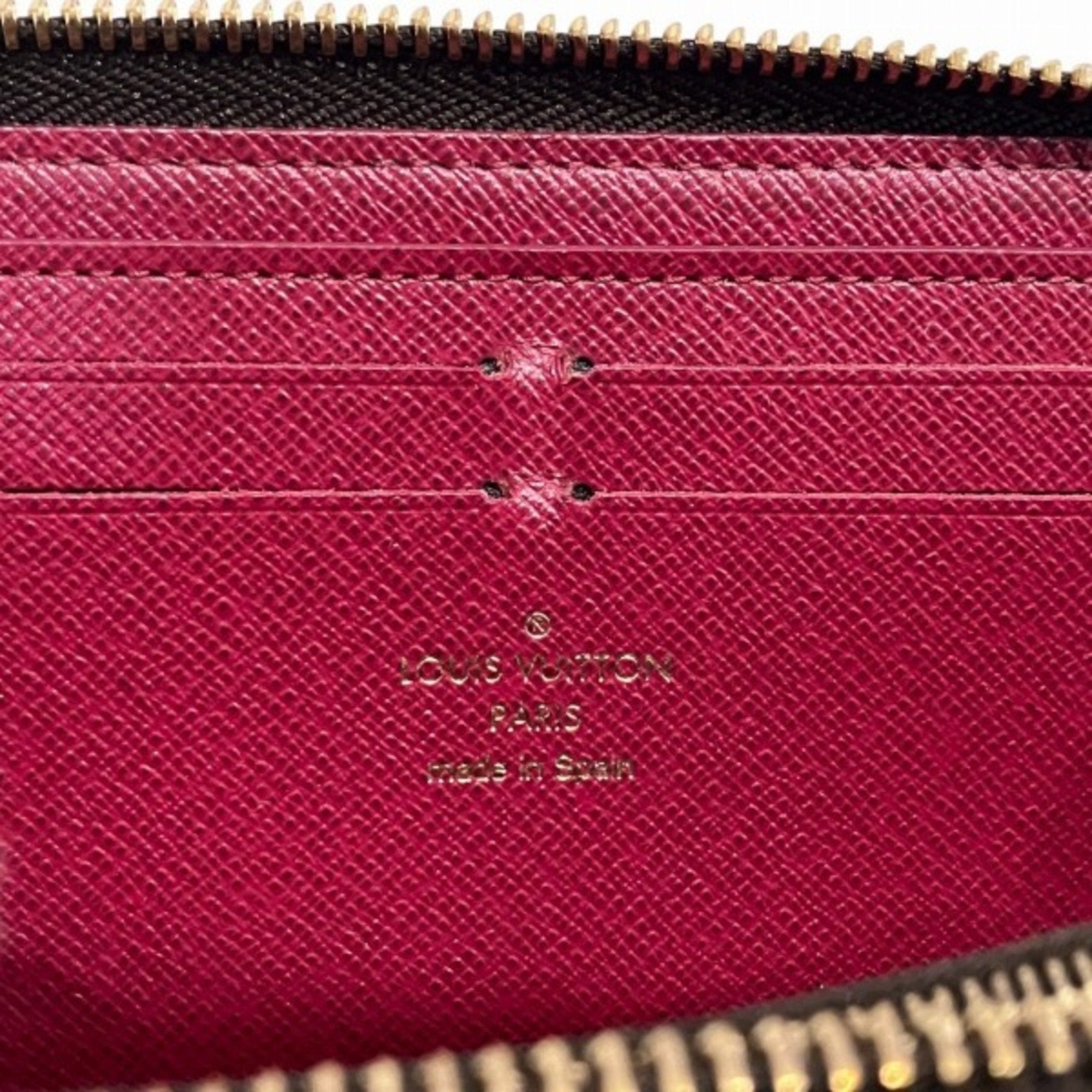 Louis Vuitton Fuchsia Monogram Coin Purse/Coin Case (Pre-Owned)