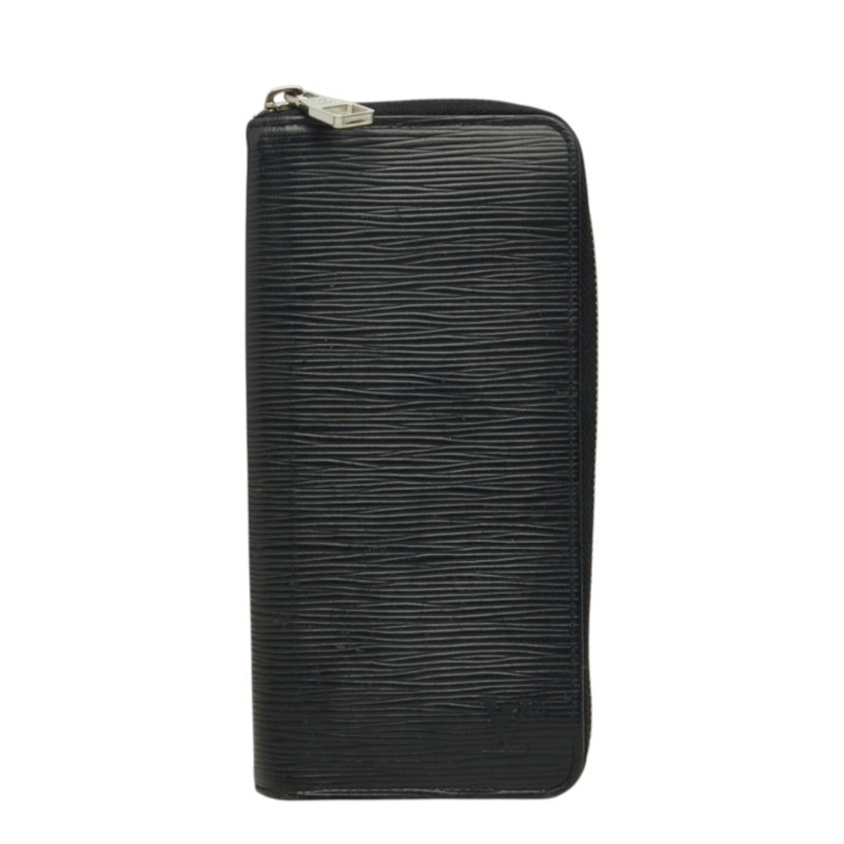 Louis Vuitton Black Noir Leather Coin Purse/Coin Case (Pre-Owned)