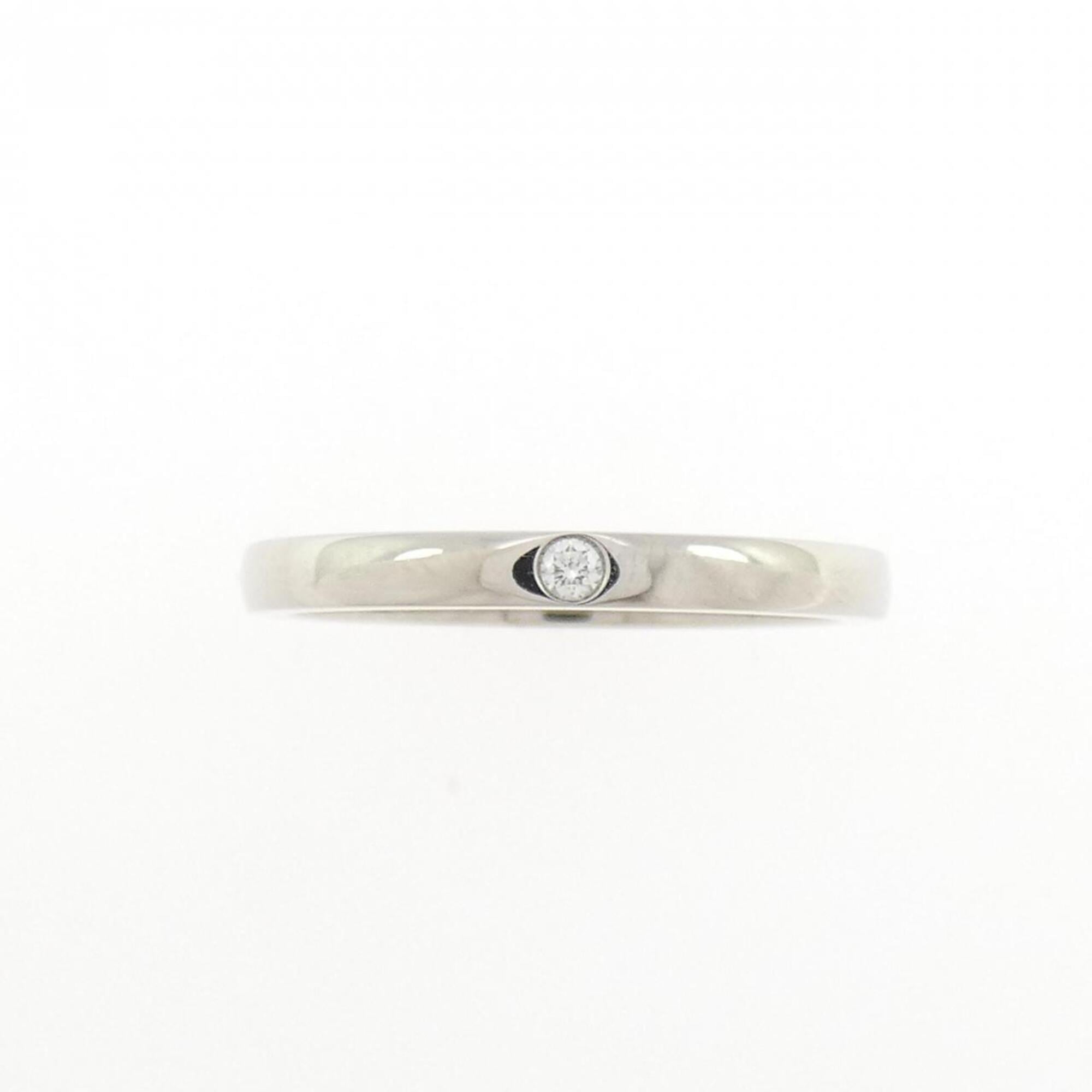 Cartier Platinum Platinum 950 Band Ring (Pre-Owned)
