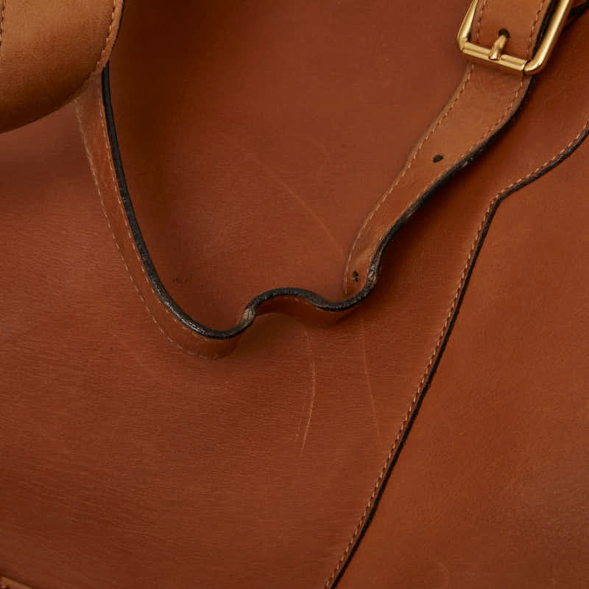 Gucci Brown Leather Backpack (Pre-Owned)
