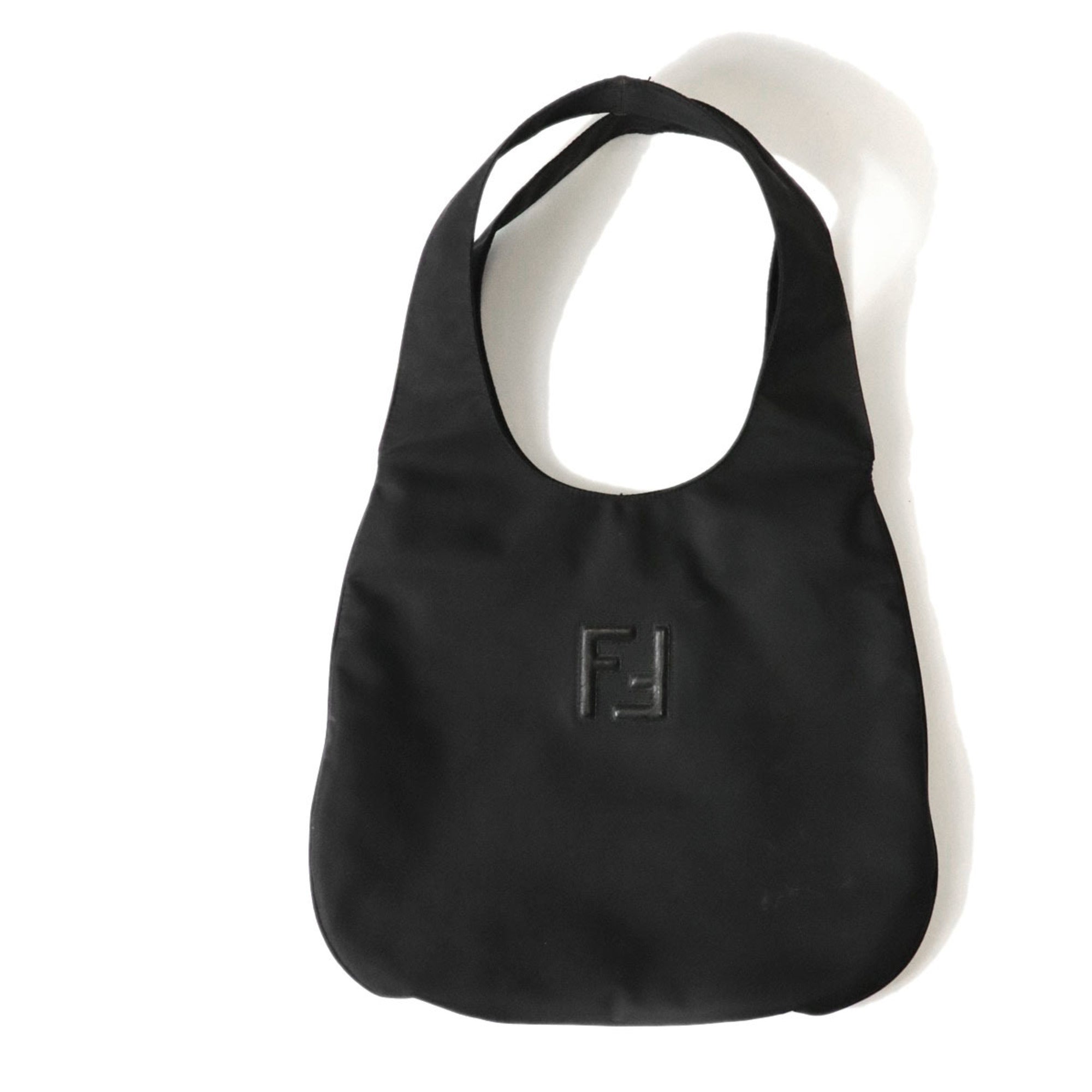 Fendi Black Nylon Shoulder Bag (Pre-Owned)