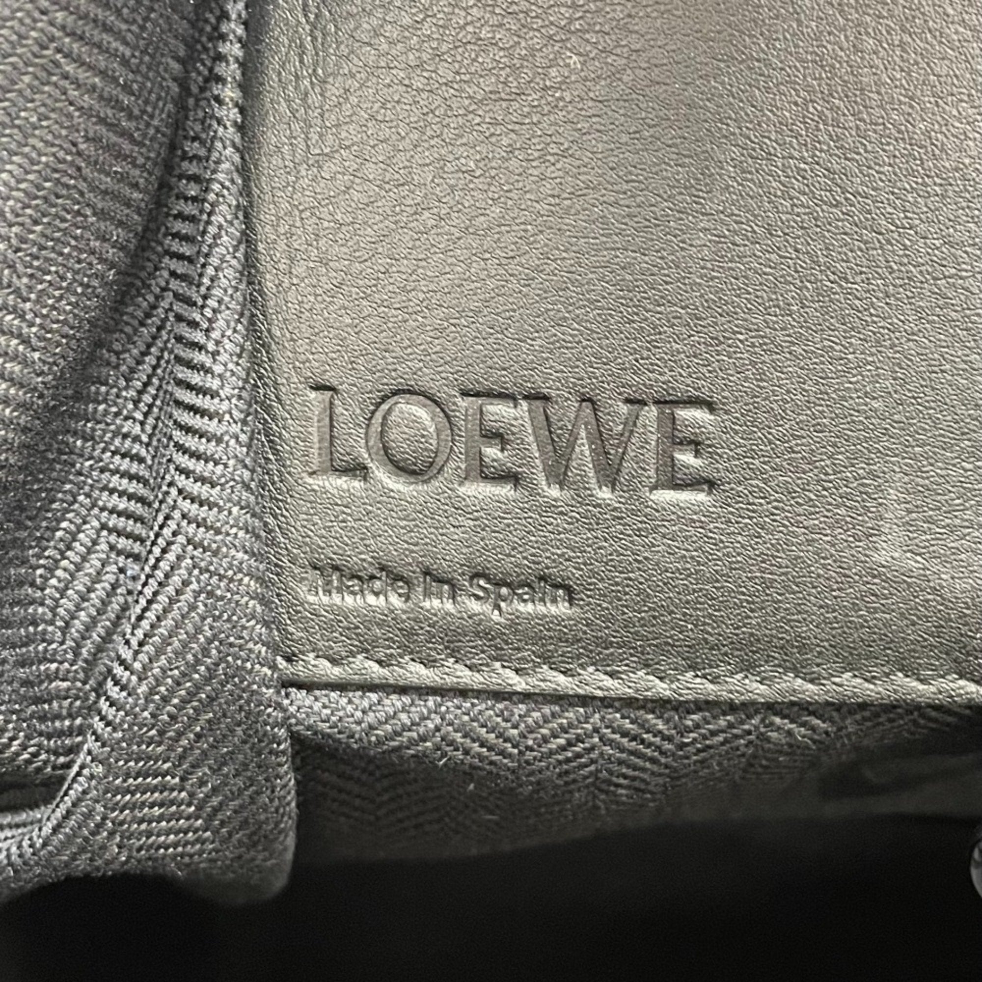 Loewe Black Blue Green Handbag Shoulder Bag (Pre-Owned)