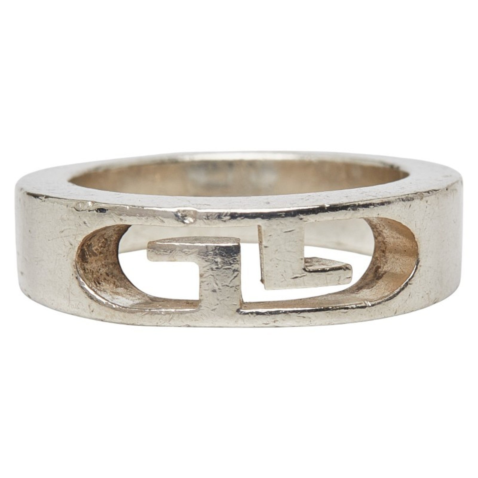 Gucci Silver 925 Band Ring (Pre-Owned)