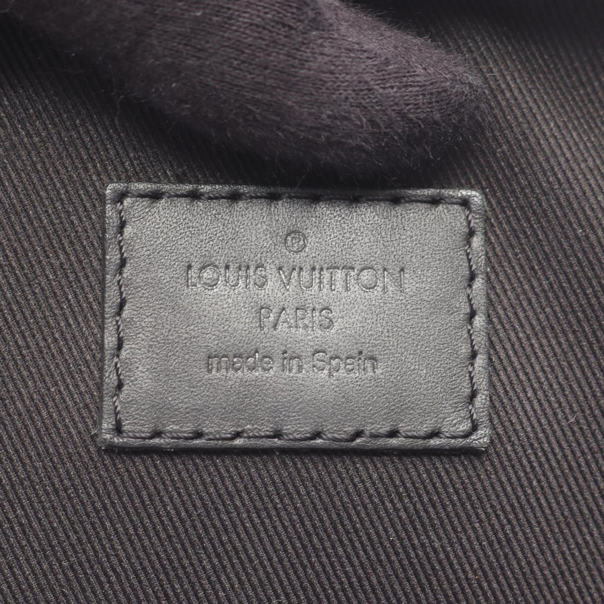 Louis Vuitton Black Blue Infini Damier Infini Backpack (Pre-Owned)