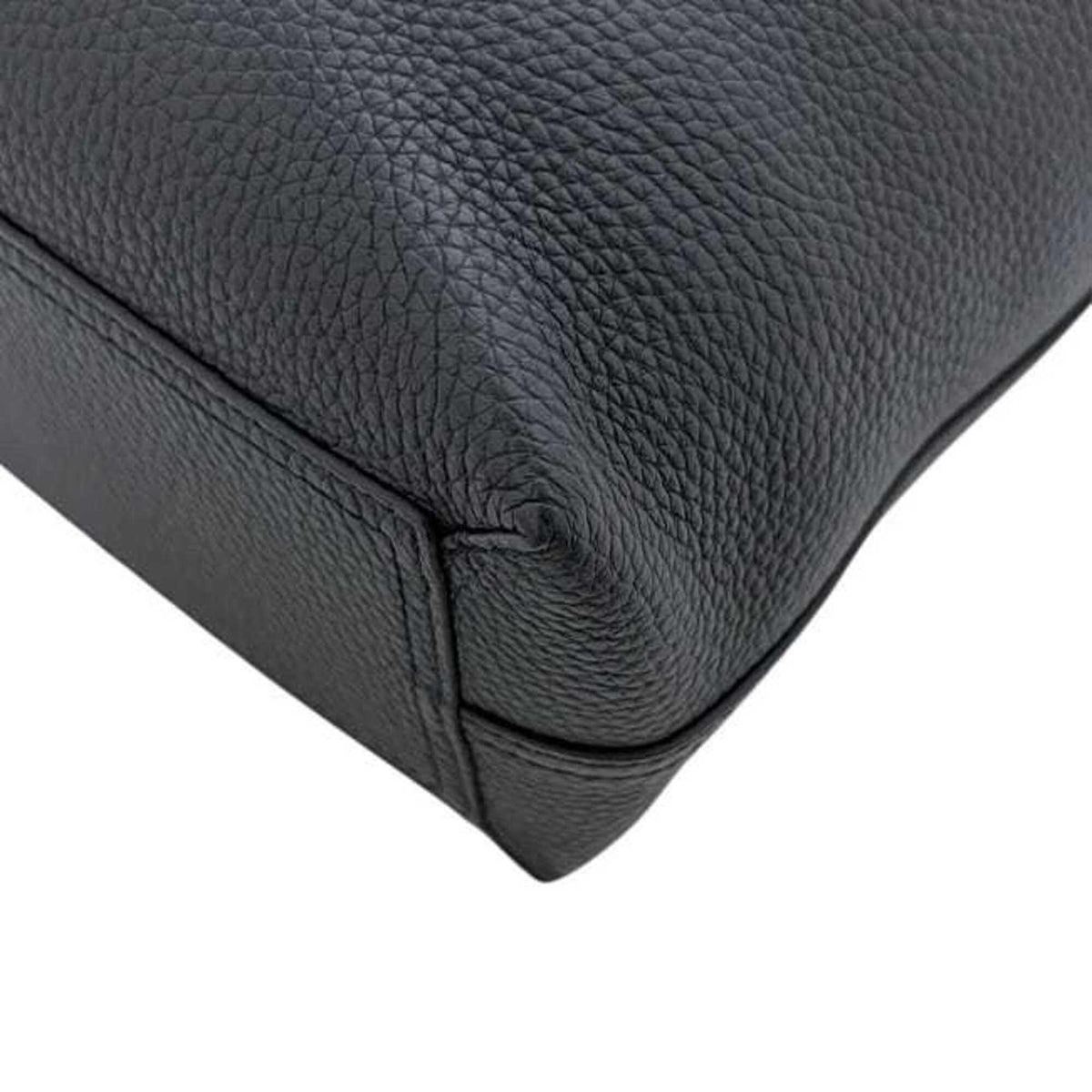 Louis Vuitton Black Noir Leather Tote Bag (Pre-Owned)