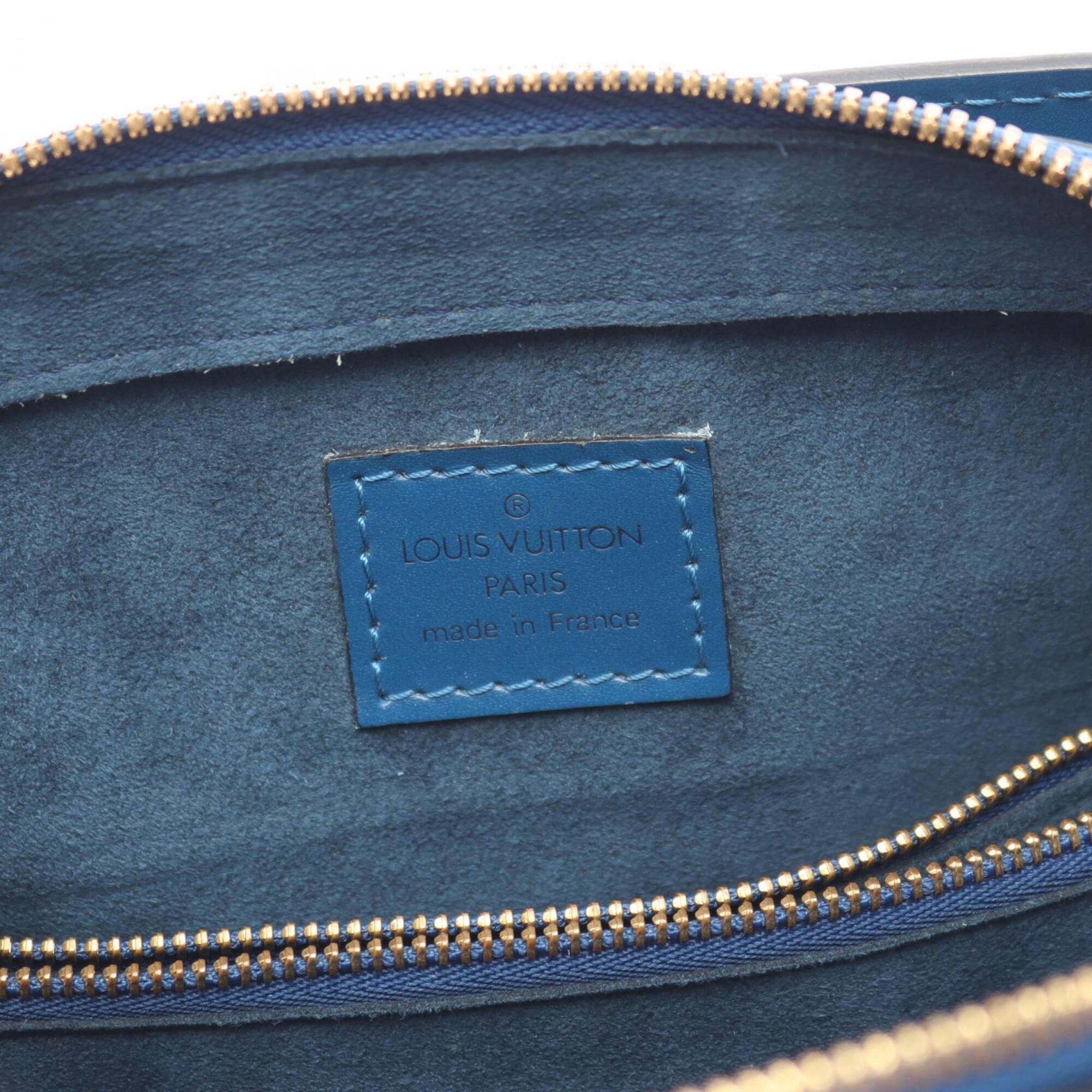 Louis Vuitton Blue Epi Leather Handbag (Pre-Owned)