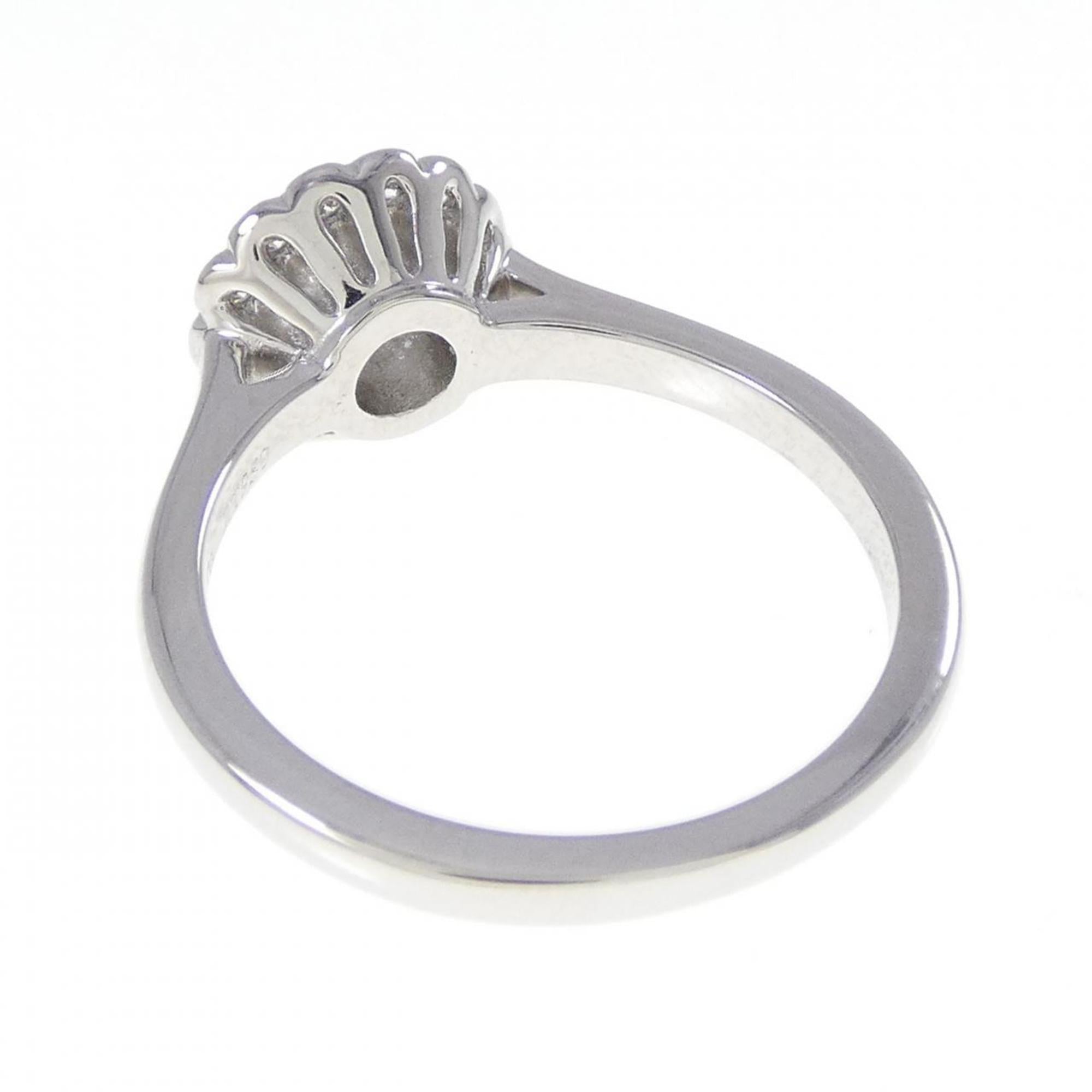 Tiffany Platinum Platinum 950 Band Ring (Pre-Owned)