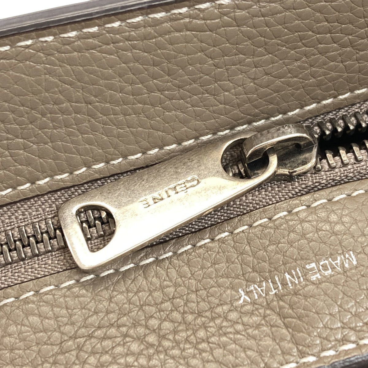 Celine Trapeze Brown Leather Handbag (Pre-Owned)