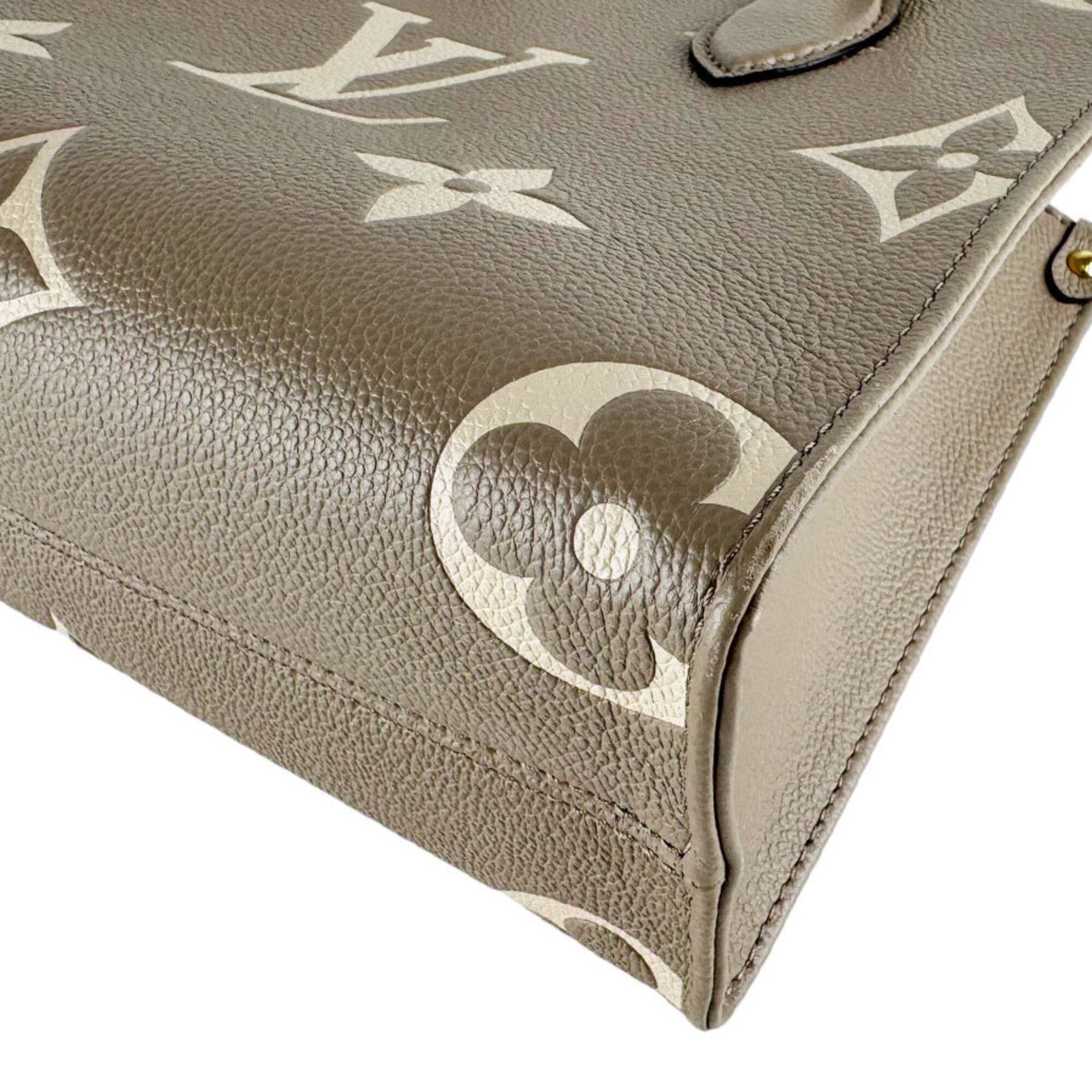 Louis Vuitton Tourterelle Monogram Empreinte Handbag (Pre-Owned)