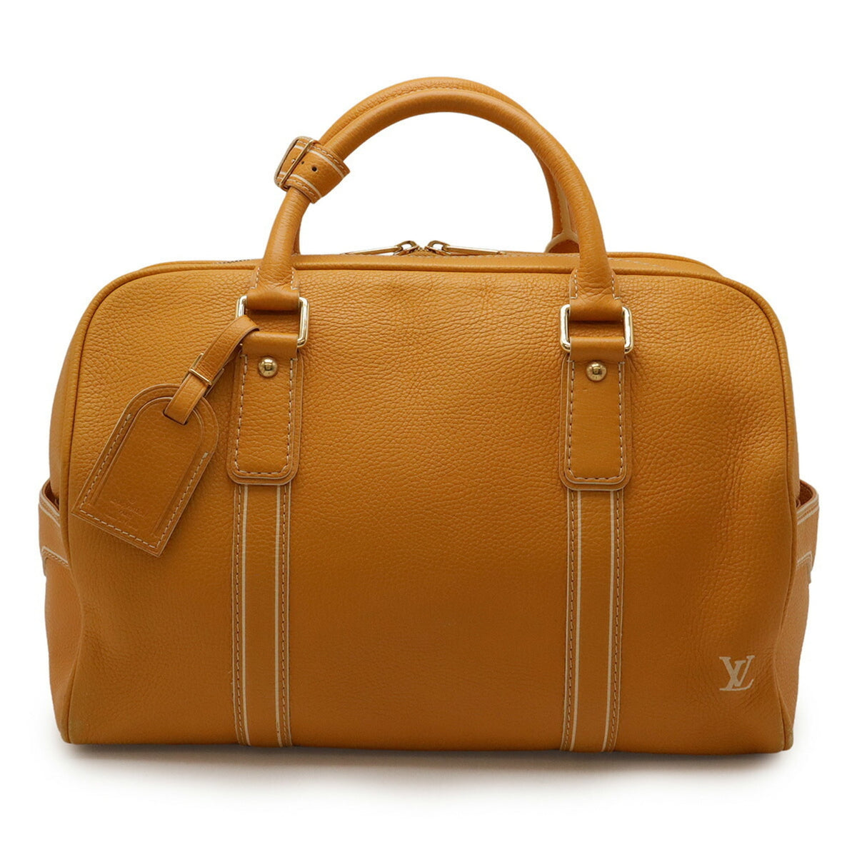 Louis Vuitton Jaune Leather Boston Bag (Pre-Owned)