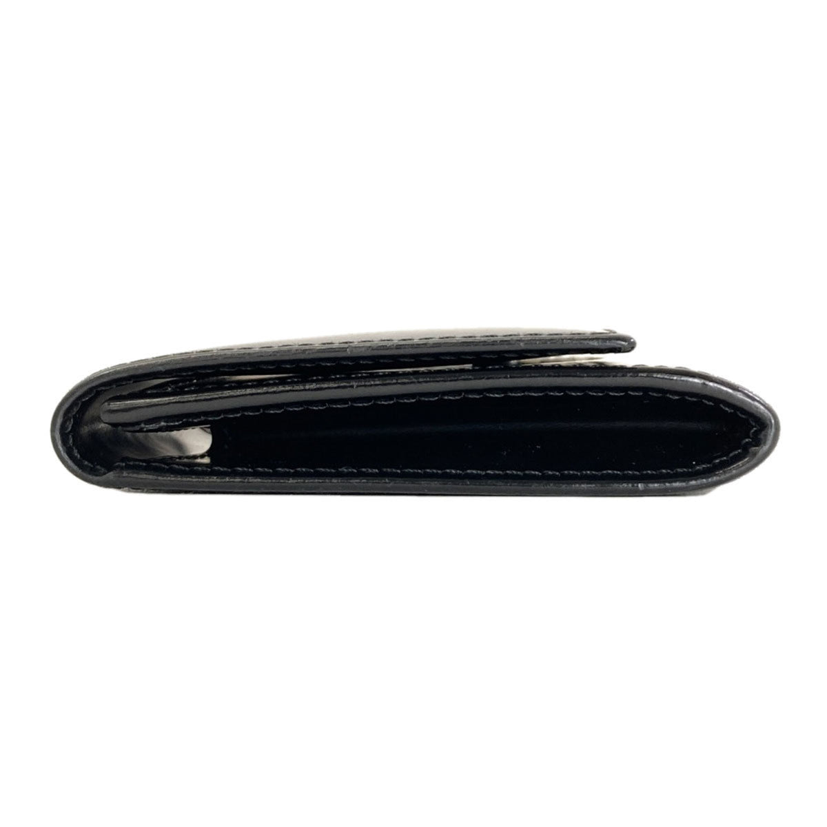 Cartier Black Leather Coin Purse/Coin Case (Pre-Owned)