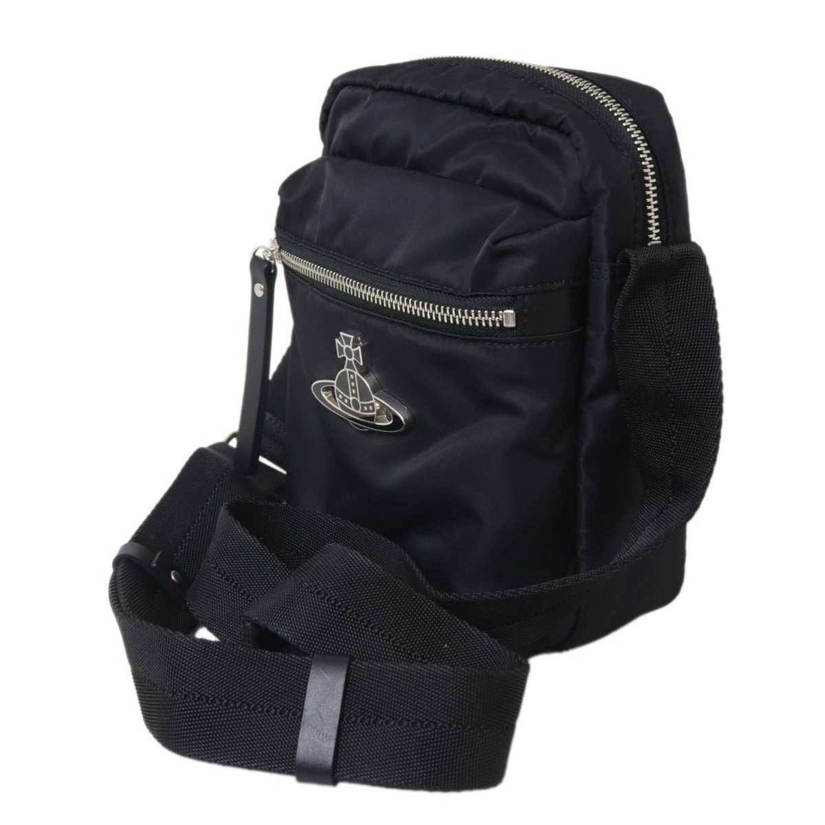 Vivienne Westwood Black Nylon Shoulder Bag (Pre-Owned)
