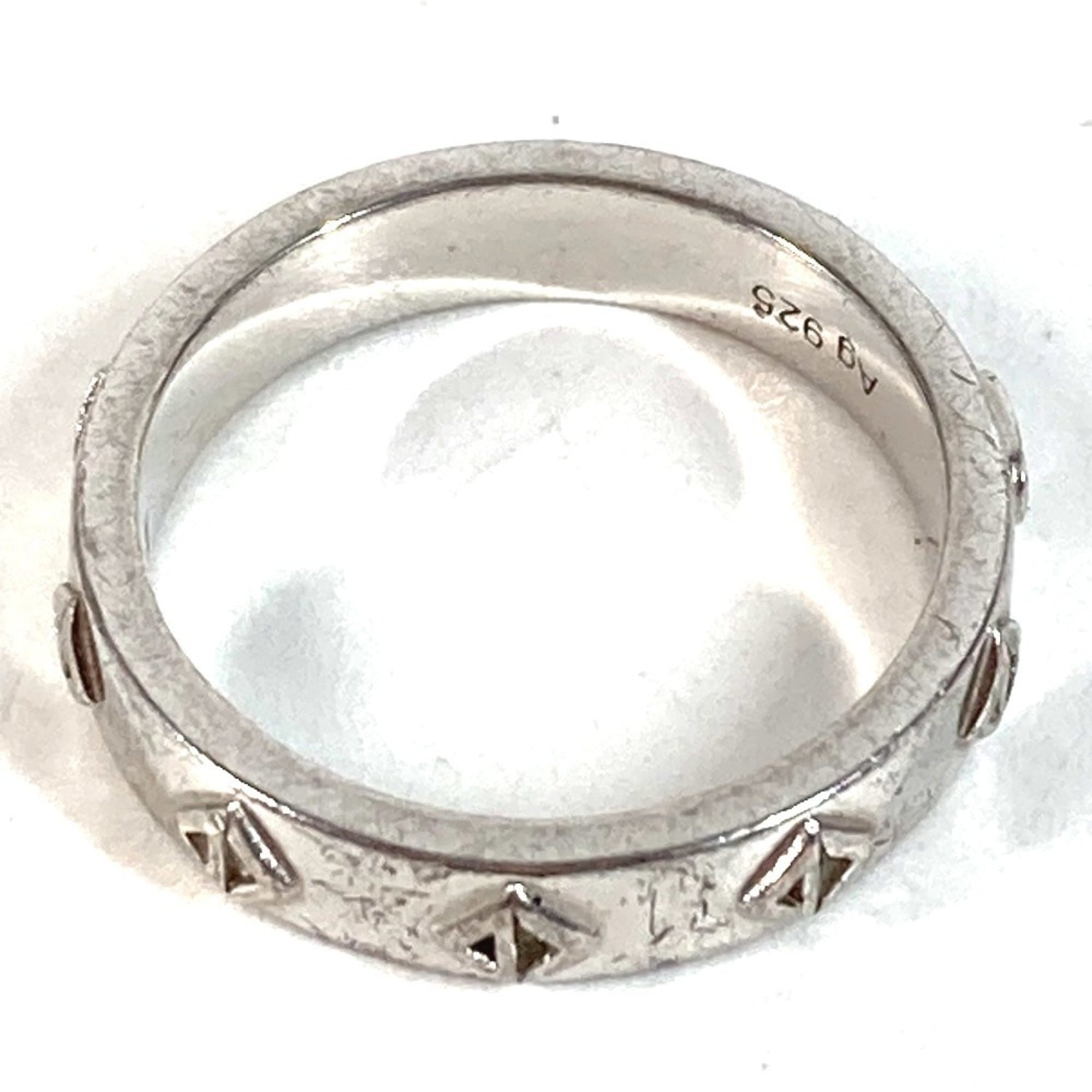 Christian Dior Silver Silver 925 Band Ring (Pre-Owned)
